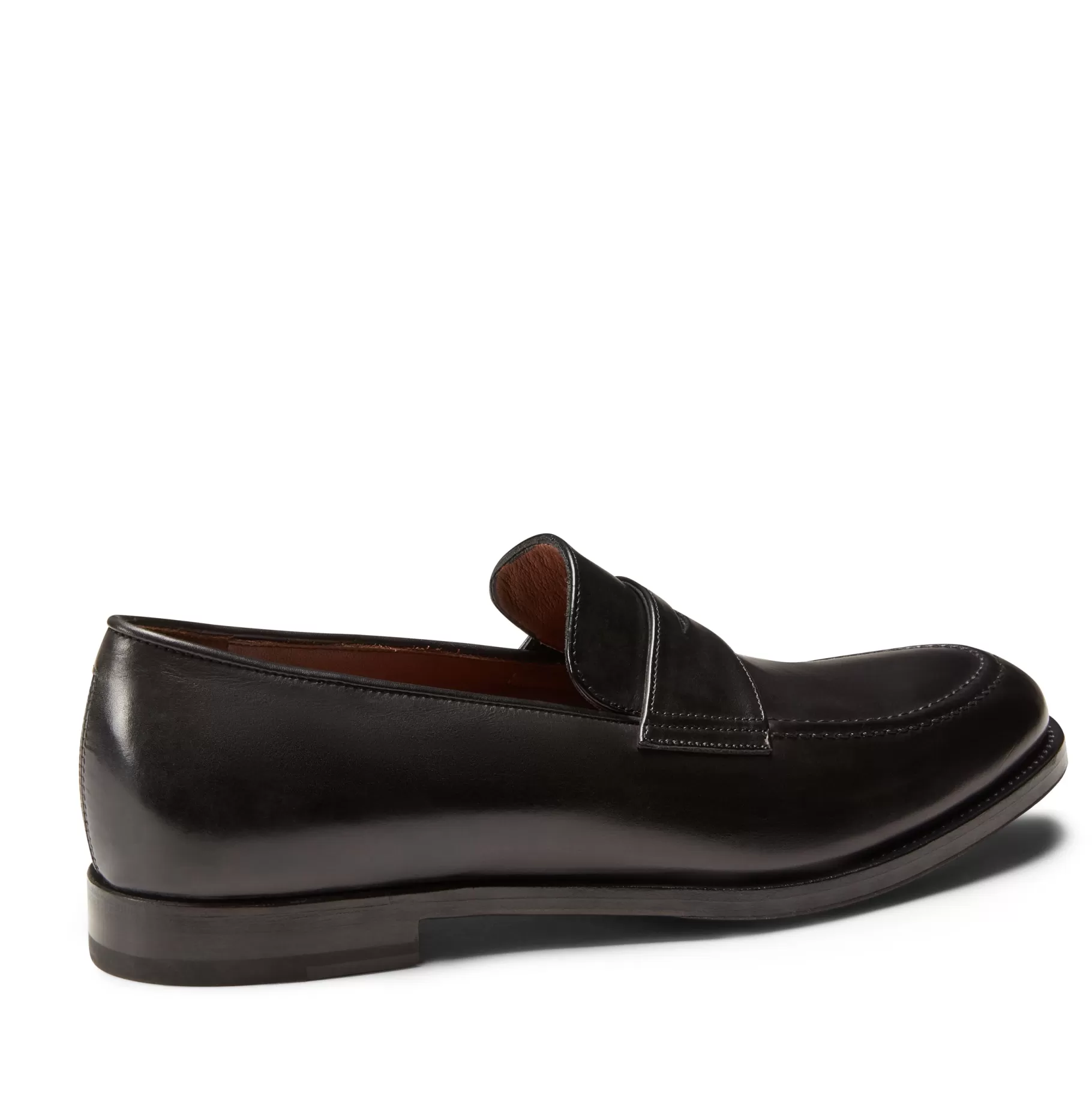 Outlet Fratelli Rossetti Mocassino in pelle colore - Nero