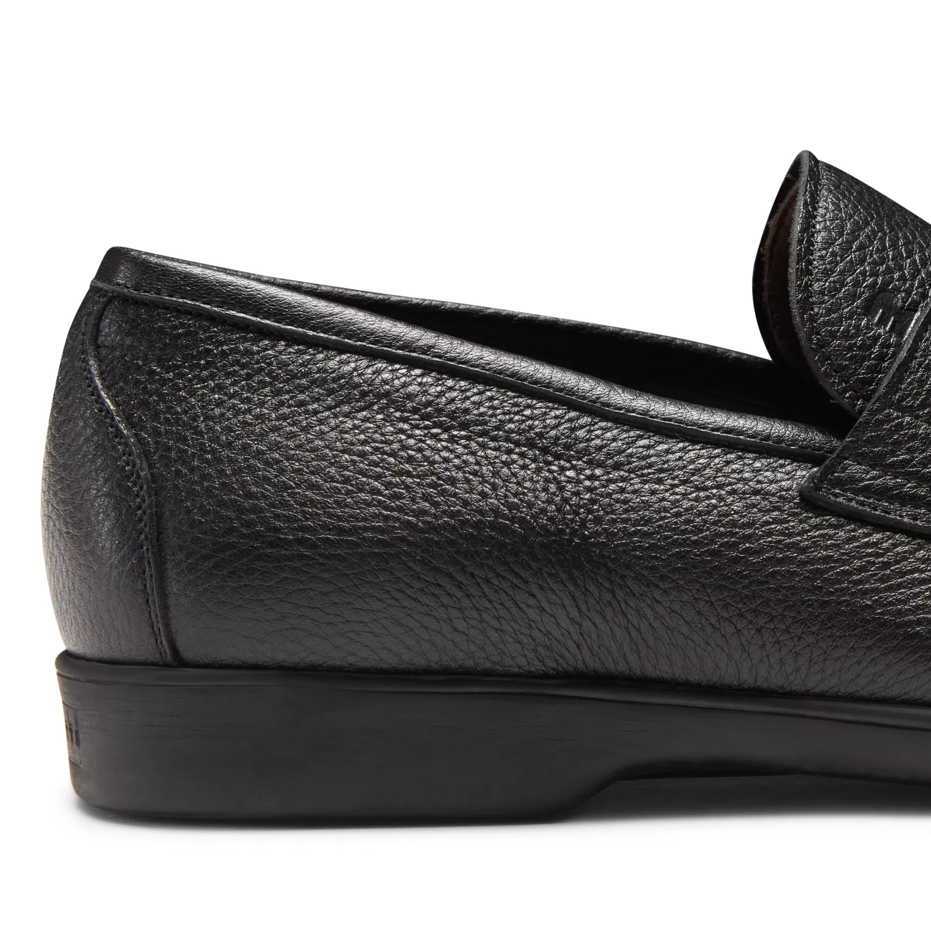 Shop Fratelli Rossetti Mocassino in pelle colore - Nero