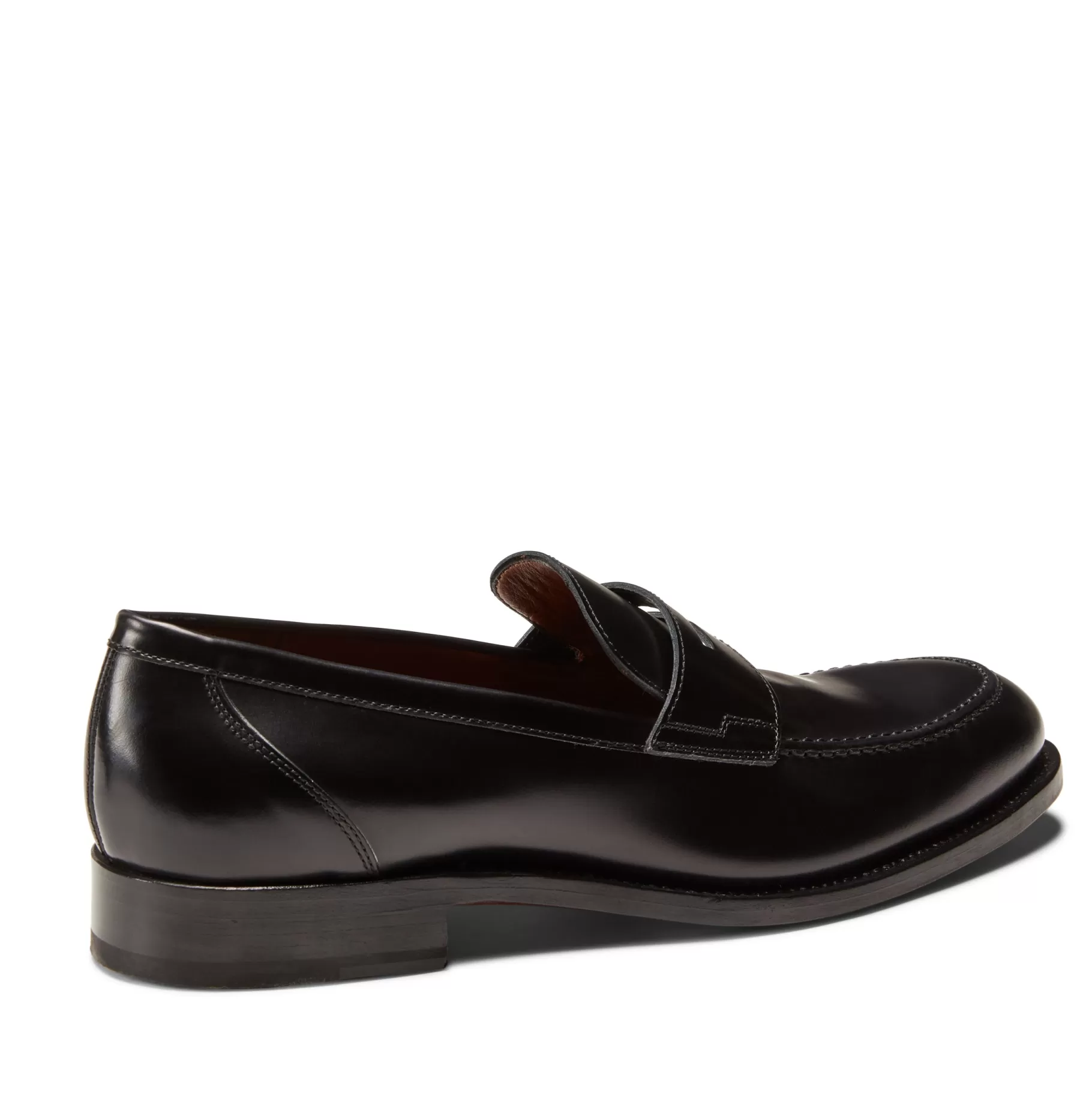 Outlet Fratelli Rossetti Mocassino in pelle colore - Nero