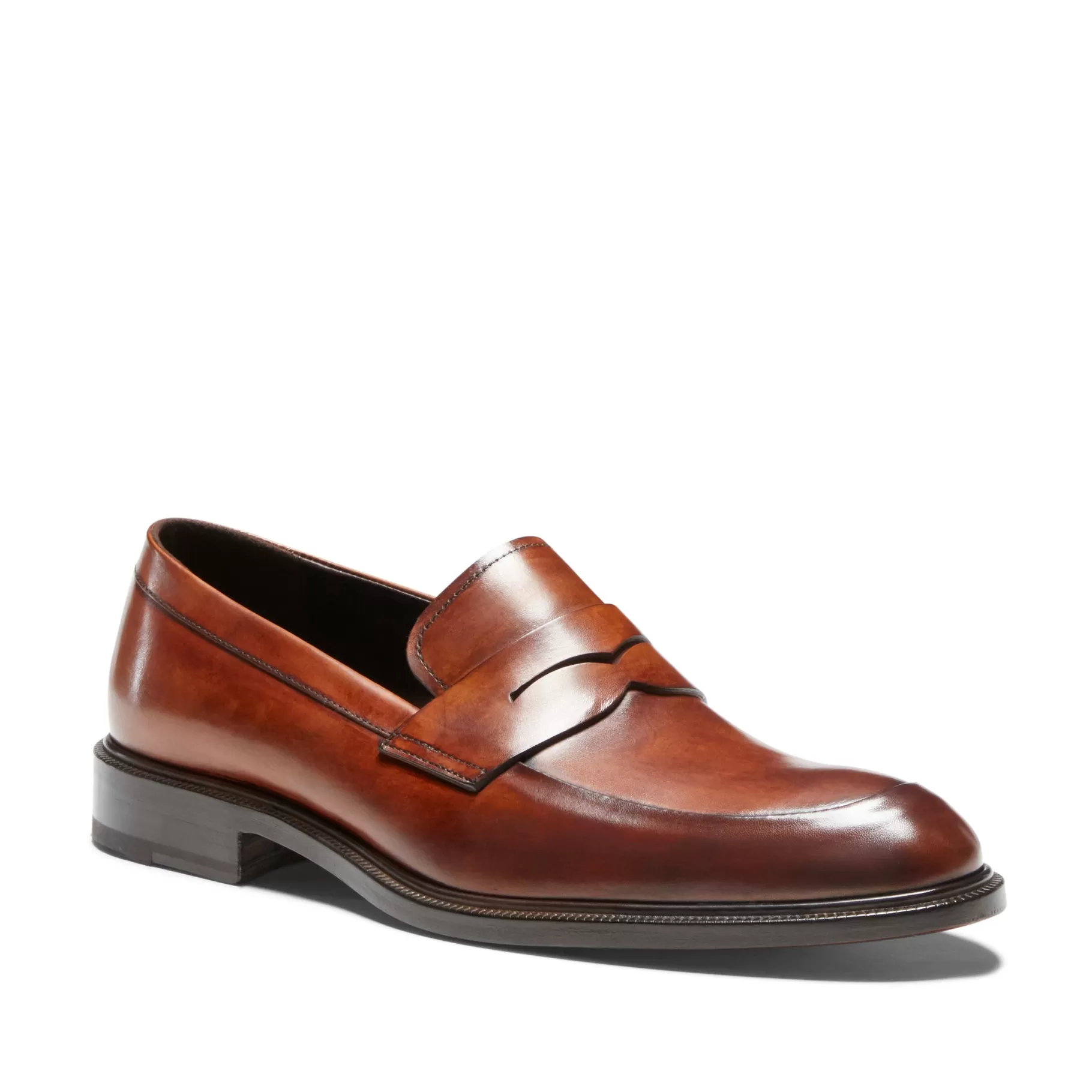 Online Fratelli Rossetti Mocassino in pelle da uomo colore - Cognac
