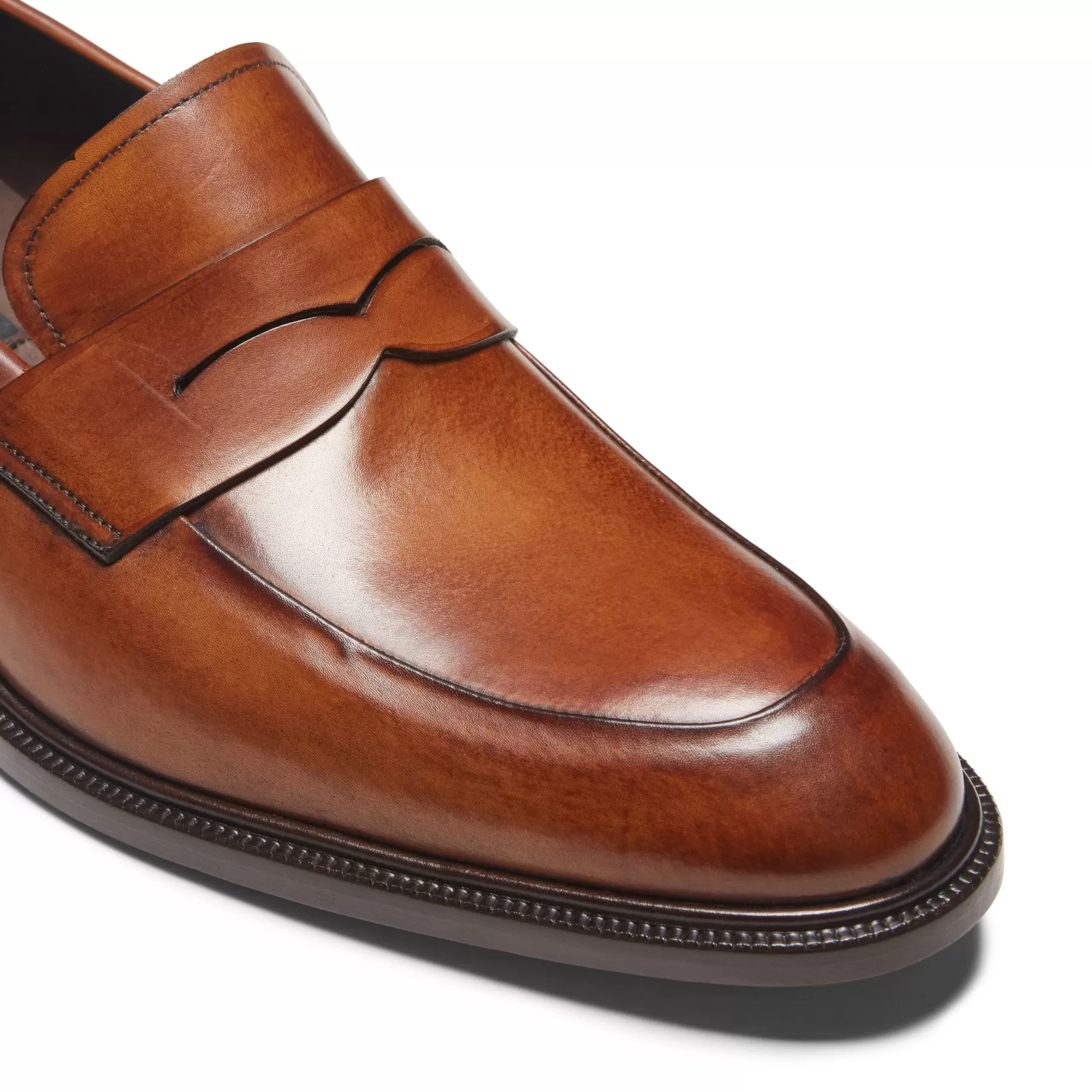 Online Fratelli Rossetti Mocassino in pelle da uomo colore - Cognac