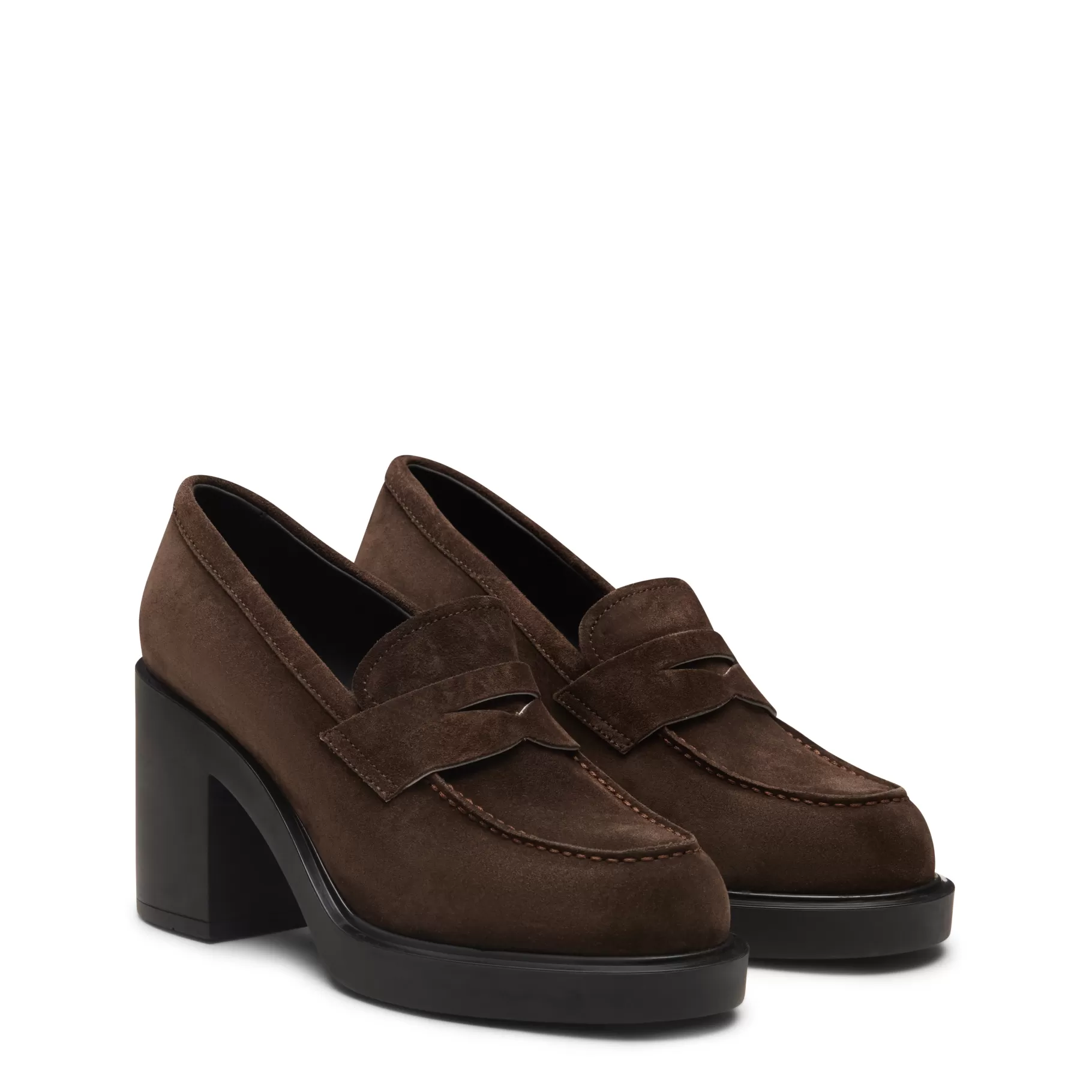 Outlet Fratelli Rossetti Mocassino in suede colore - Cacao