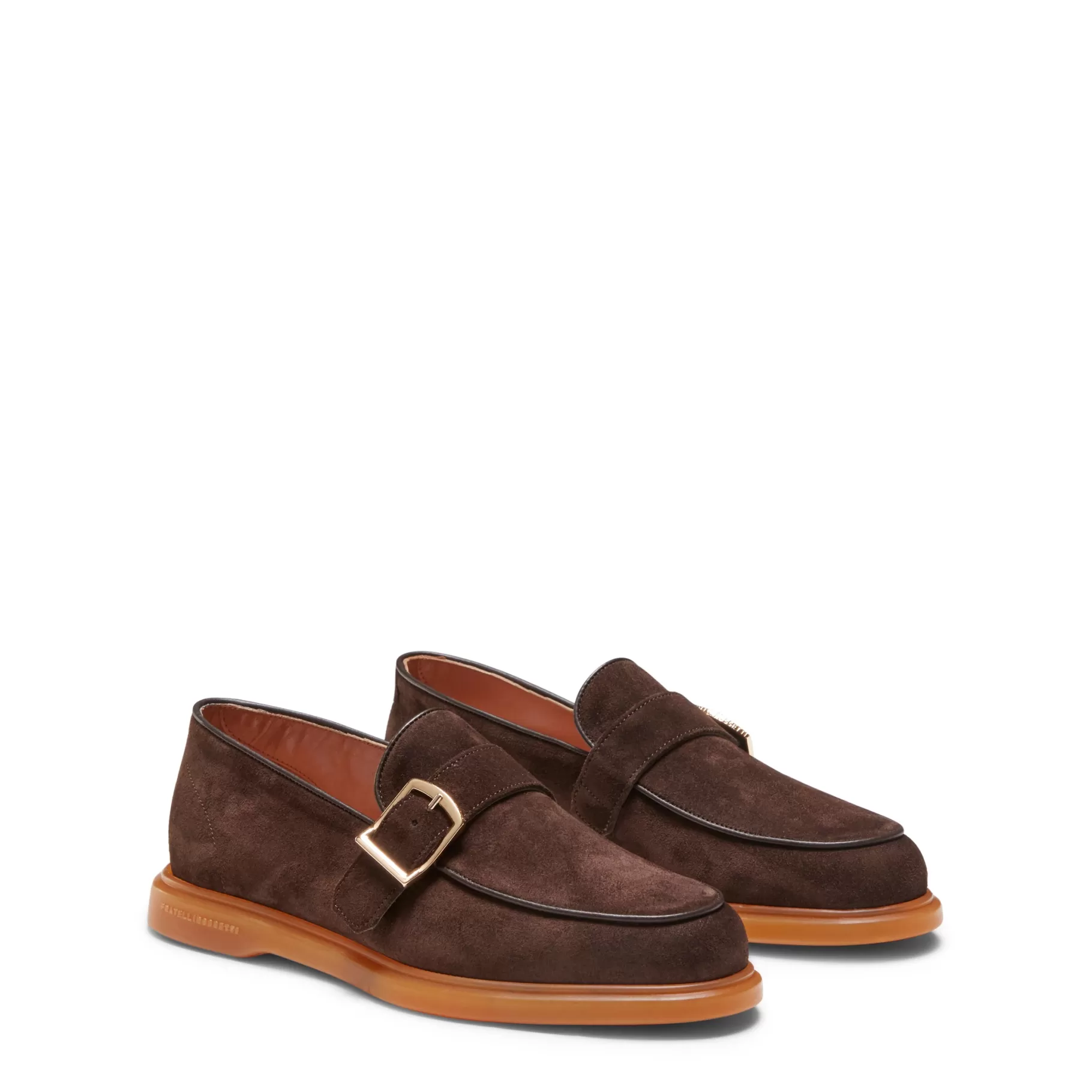 Discount Fratelli Rossetti Mocassino in suede colore - Cacao