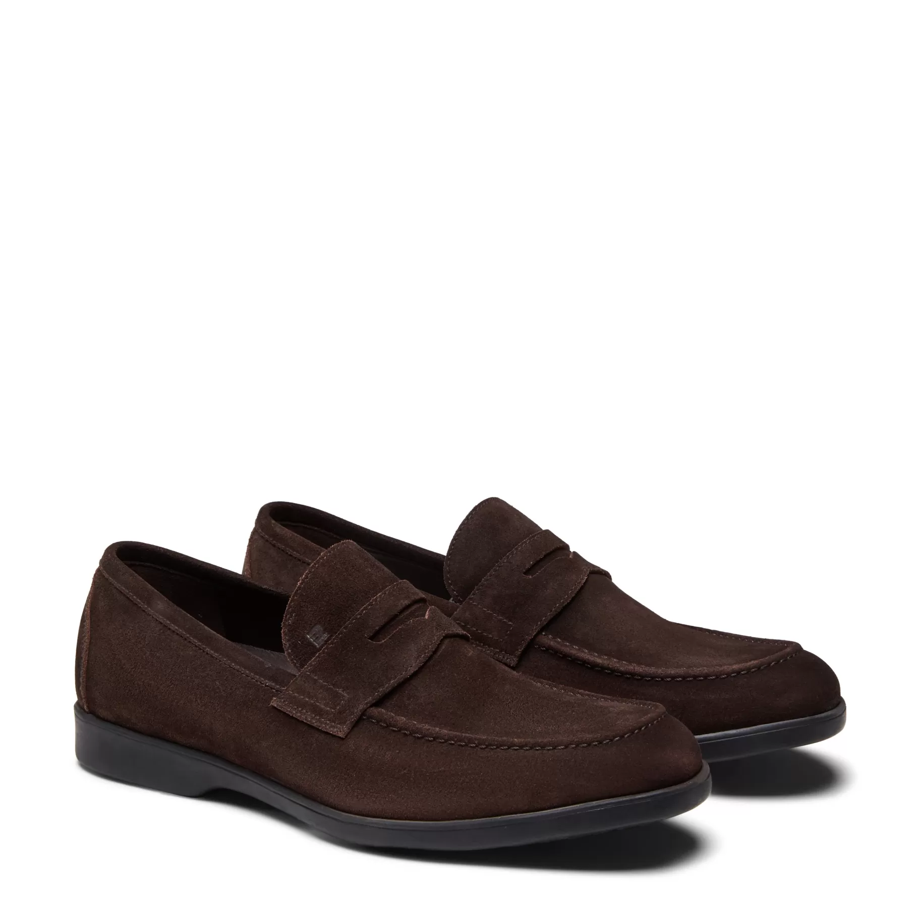 New Fratelli Rossetti Mocassino in suede colore - Cacao