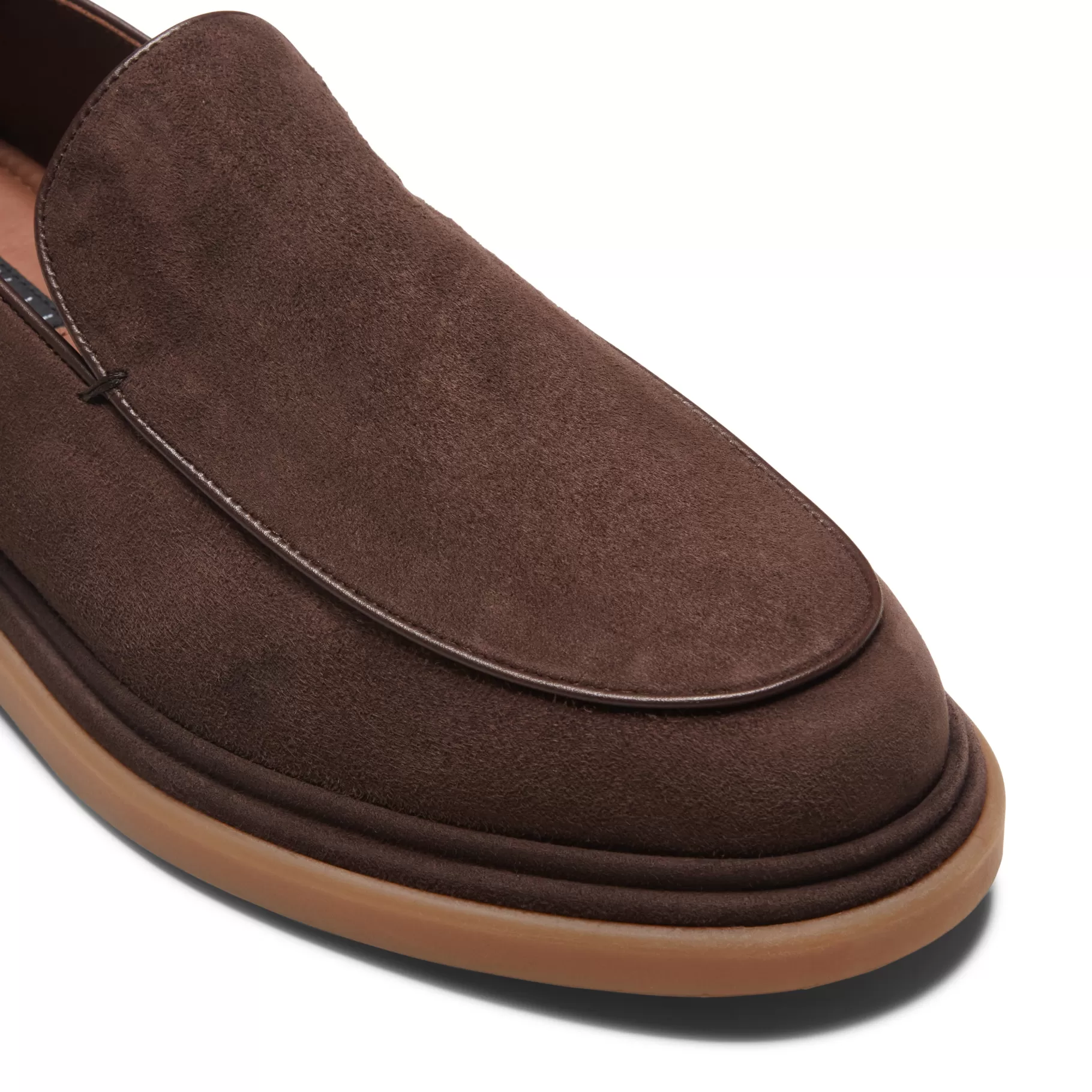 Hot Fratelli Rossetti Mocassino in suede colore - Ebano