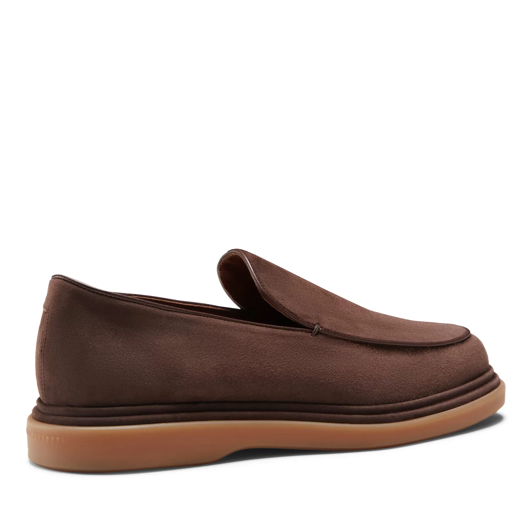 Hot Fratelli Rossetti Mocassino in suede colore - Ebano