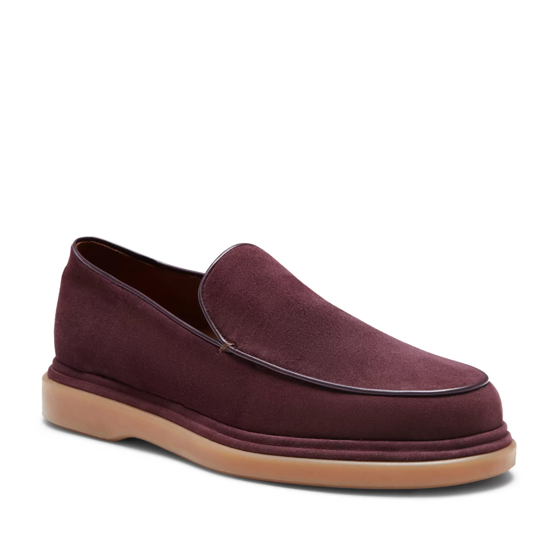 Best Sale Fratelli Rossetti Mocassino in suede colore - Mosto