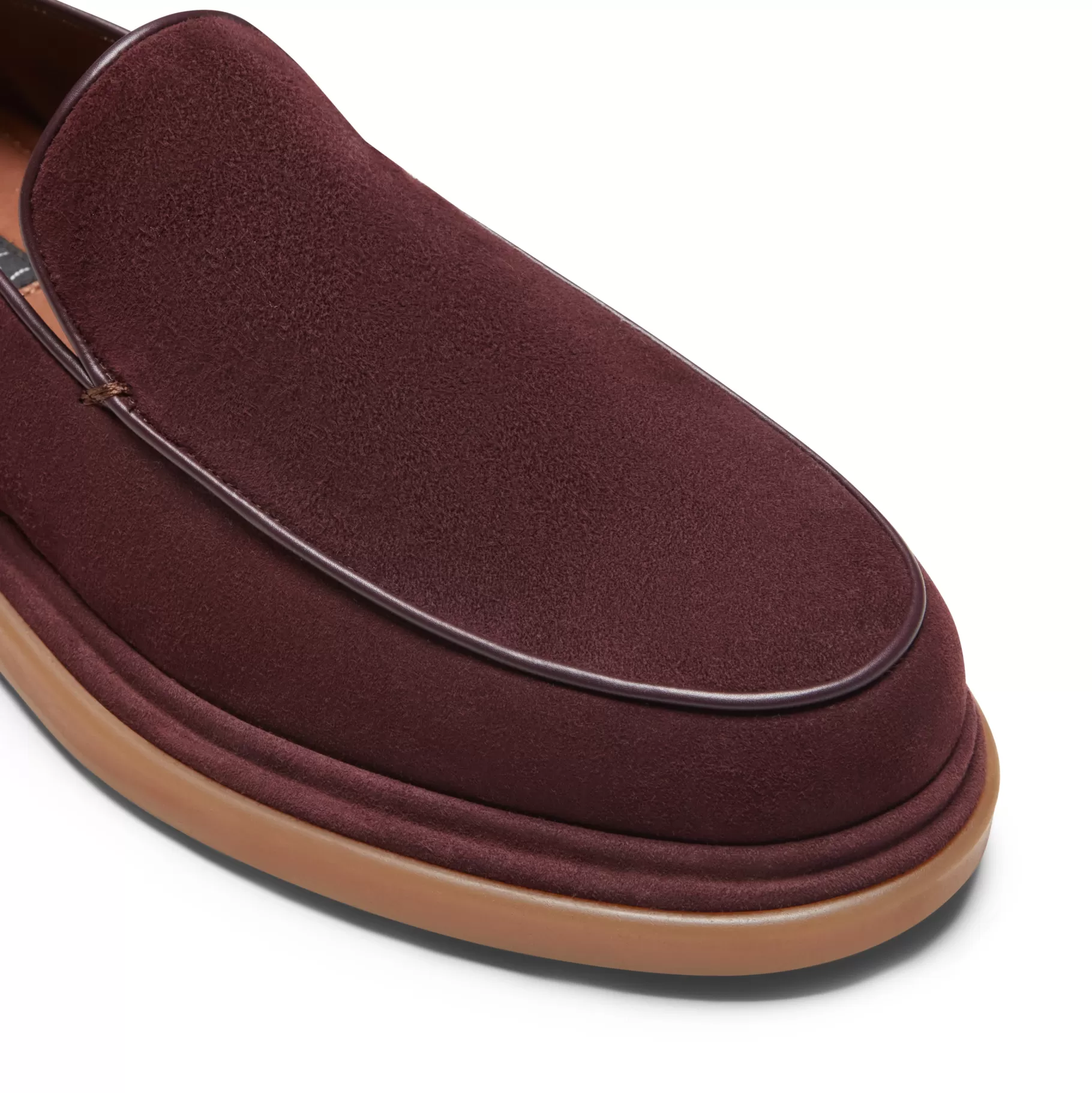 Best Sale Fratelli Rossetti Mocassino in suede colore - Mosto