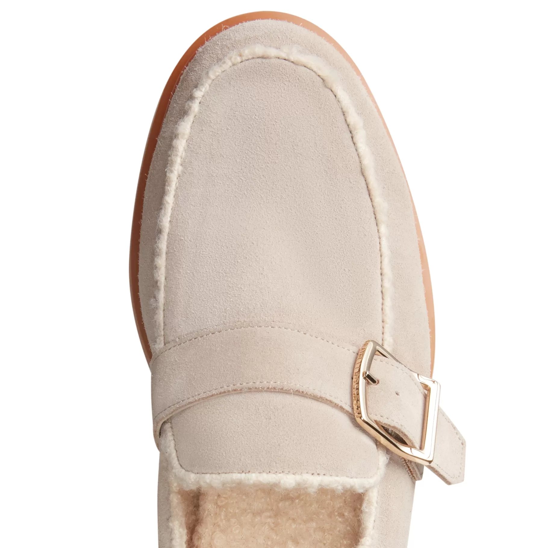 Clearance Fratelli Rossetti Mocassino in suede colore - Sabbia