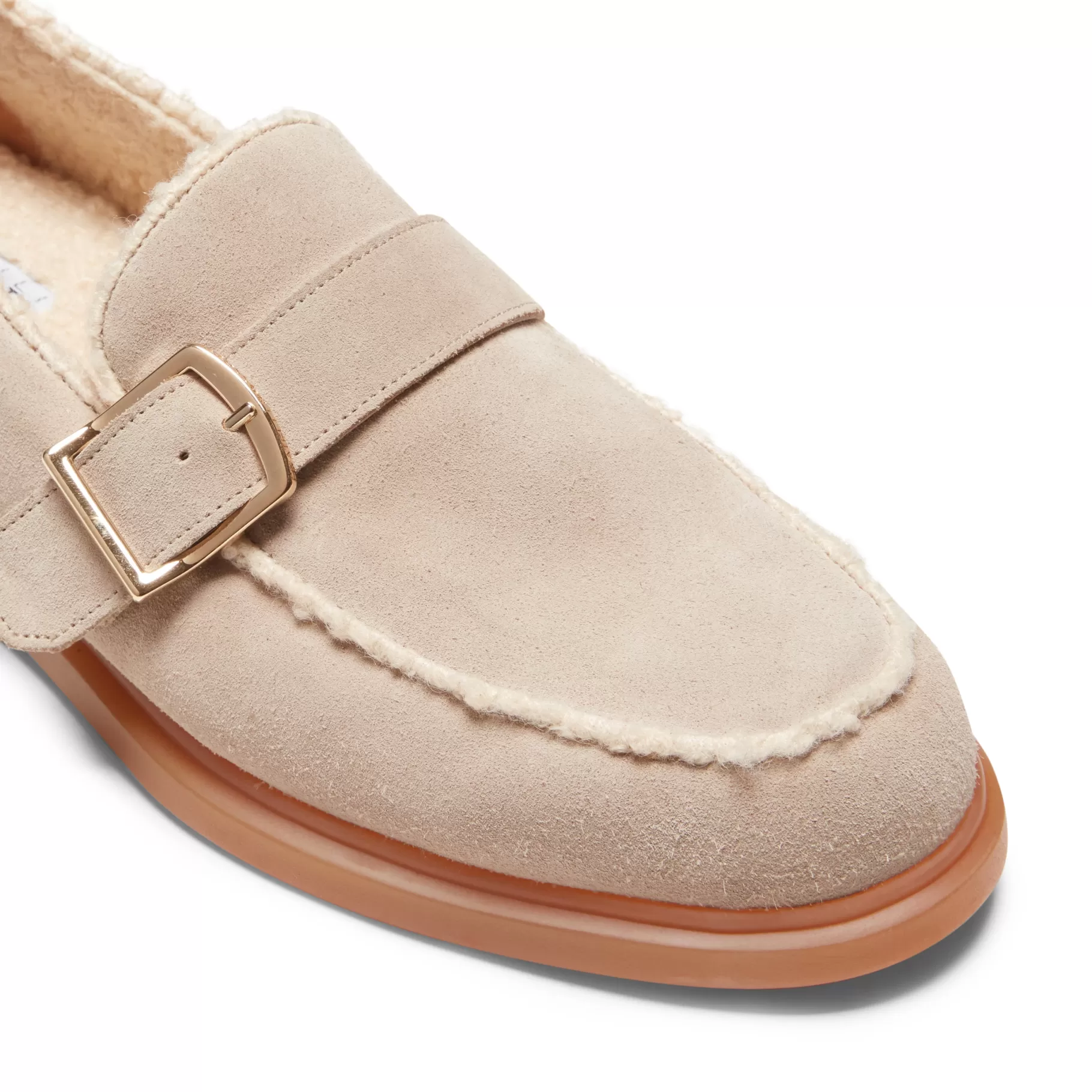 Clearance Fratelli Rossetti Mocassino in suede colore - Sabbia