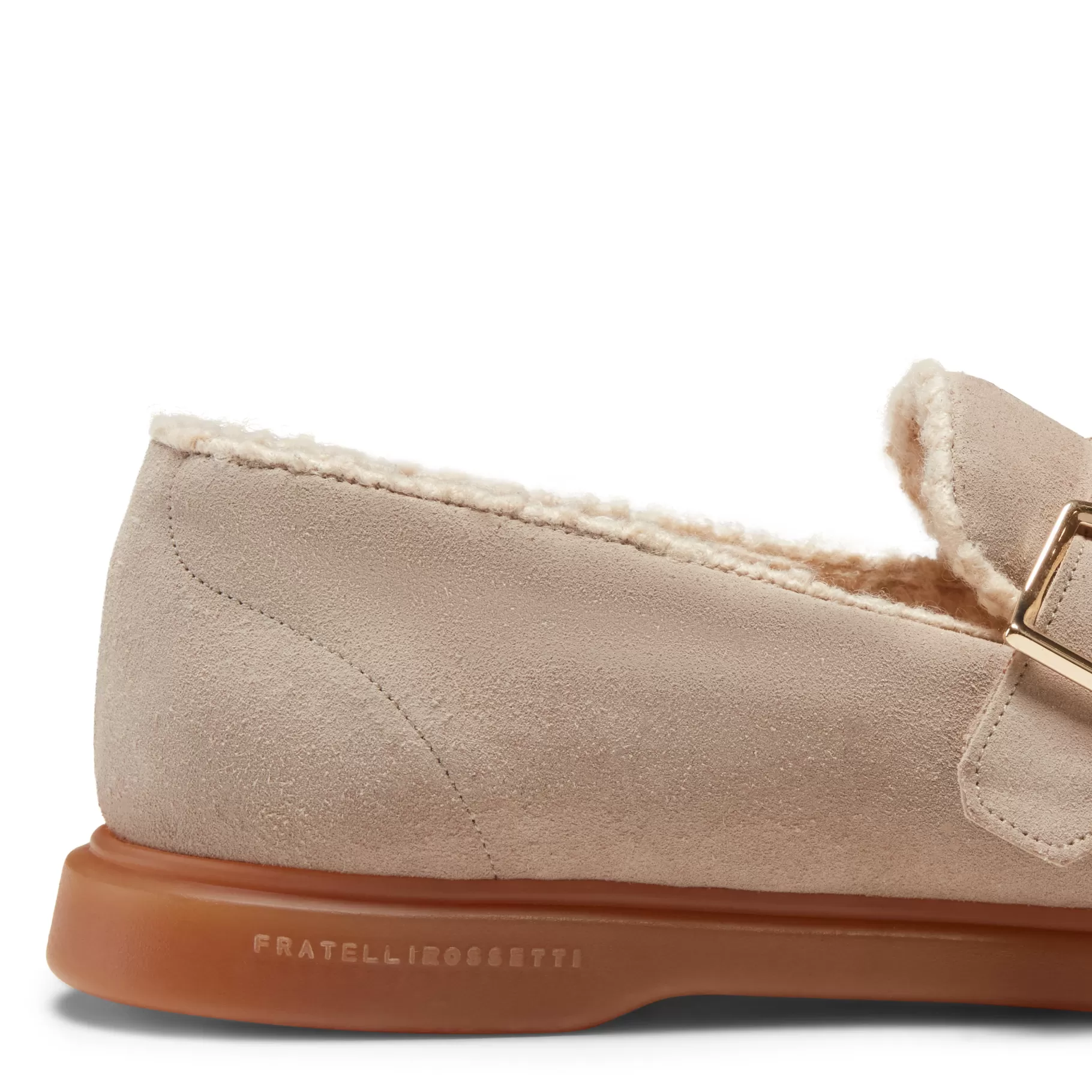 Clearance Fratelli Rossetti Mocassino in suede colore - Sabbia