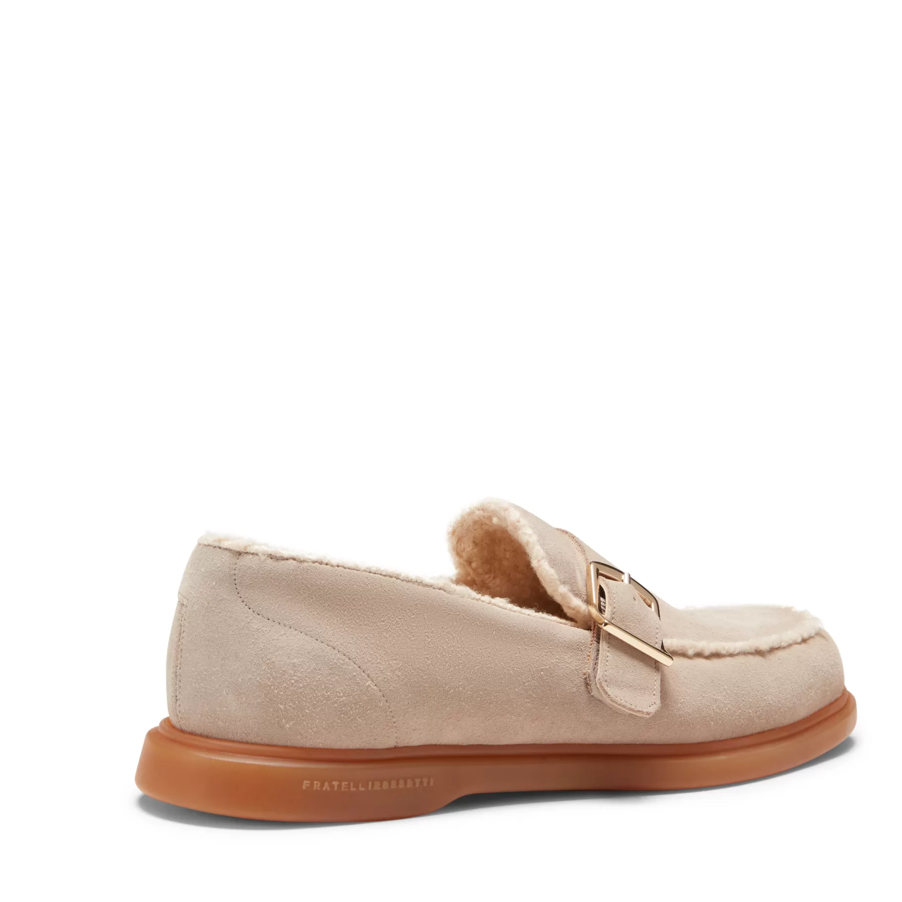 Clearance Fratelli Rossetti Mocassino in suede colore - Sabbia