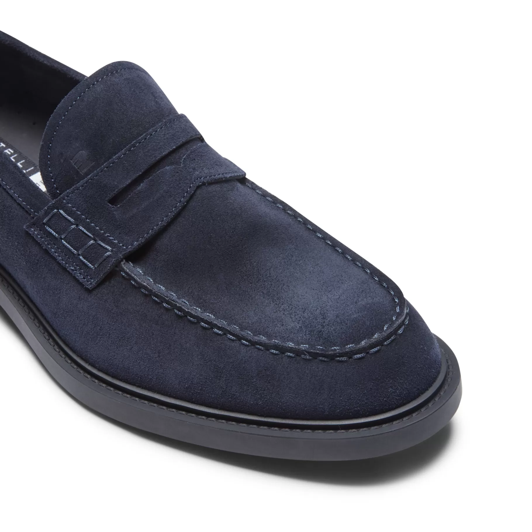 Fashion Fratelli Rossetti Mocassino uomo in suede colore blu- Marine