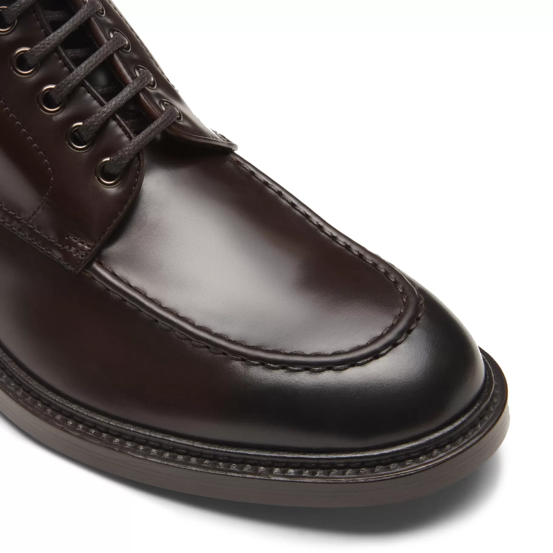 Sale Fratelli Rossetti Polacco in pelle colore - Ebano