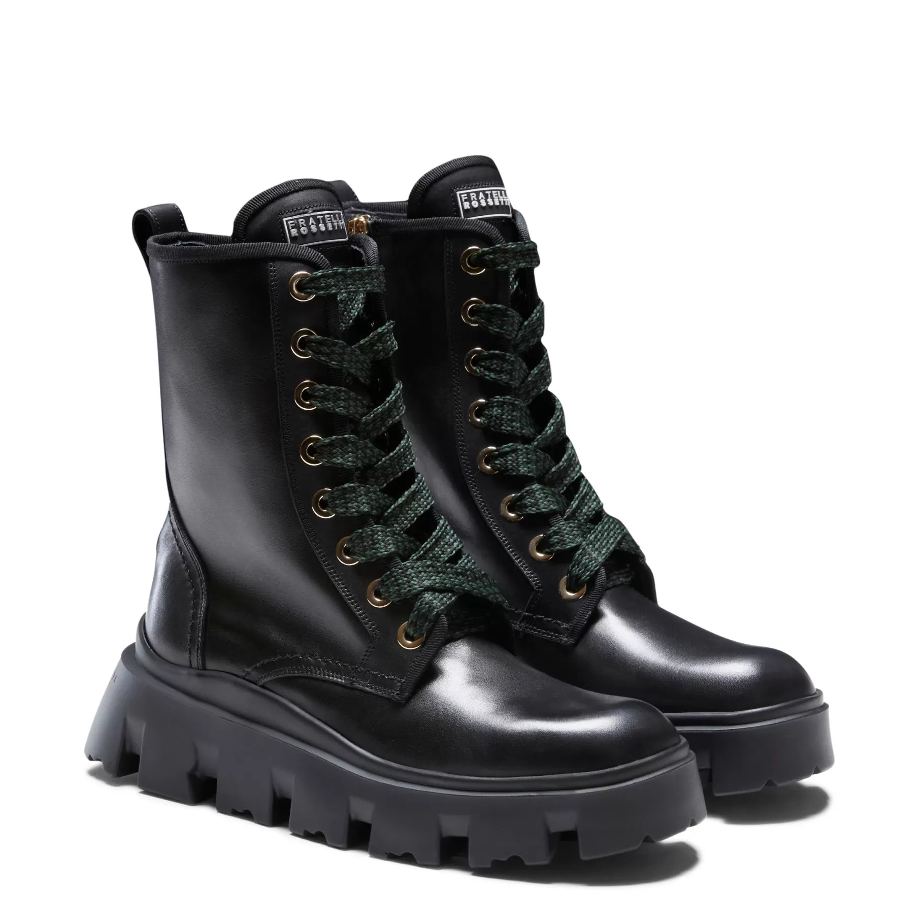 Clearance Fratelli Rossetti Polacco in pelle colore - Nero