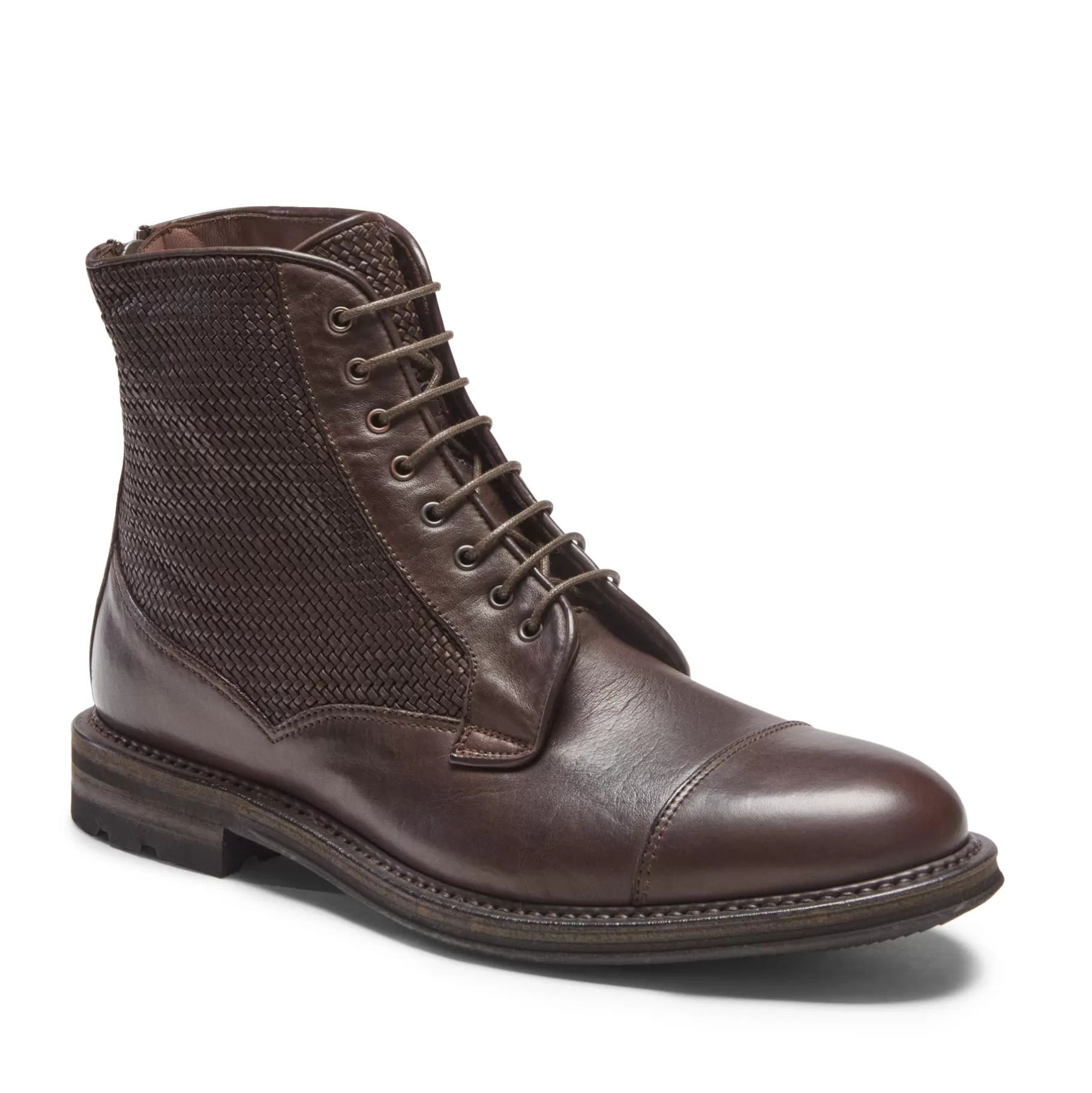 Flash Sale Fratelli Rossetti Polacco in pelle da uomo colore - Mogano