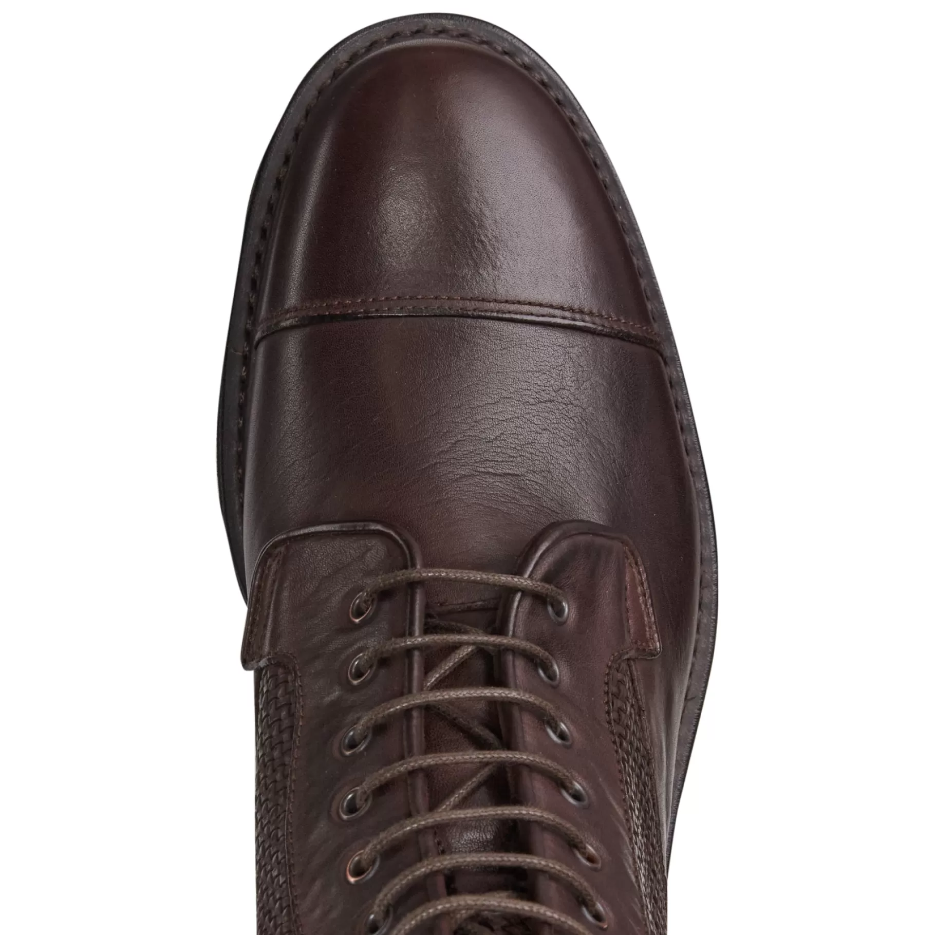 Flash Sale Fratelli Rossetti Polacco in pelle da uomo colore - Mogano