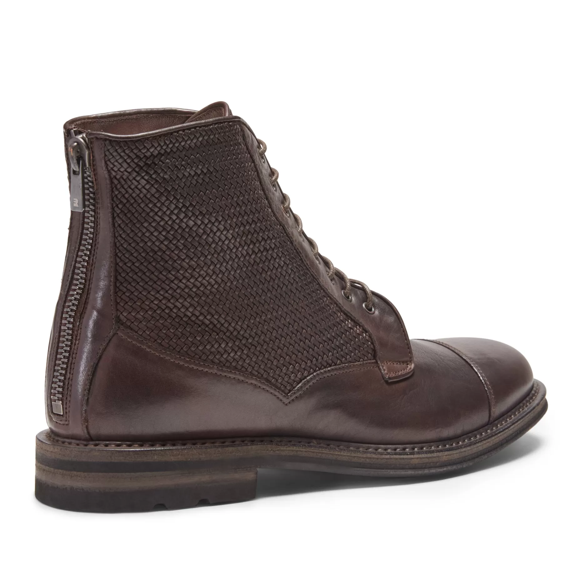 Flash Sale Fratelli Rossetti Polacco in pelle da uomo colore - Mogano