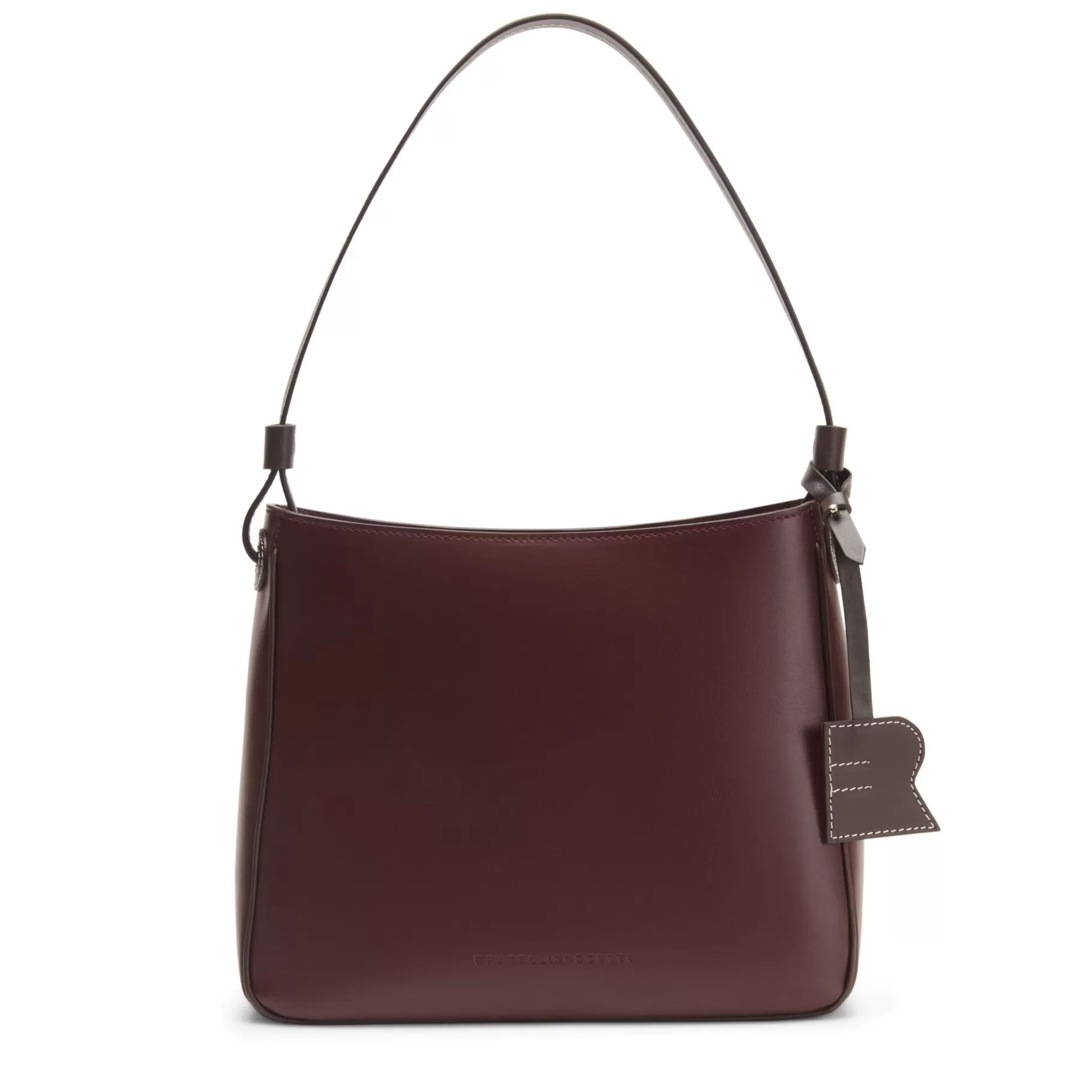 Outlet Fratelli Rossetti Shoulder bag Royal in pelle colore bruciato-