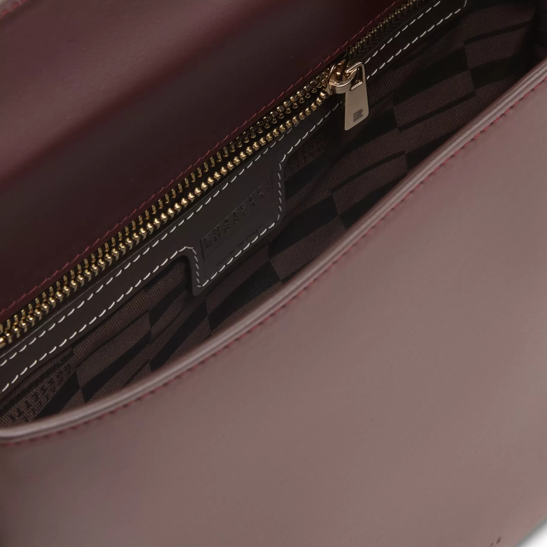 Outlet Fratelli Rossetti Shoulder bag Royal in pelle colore bruciato-