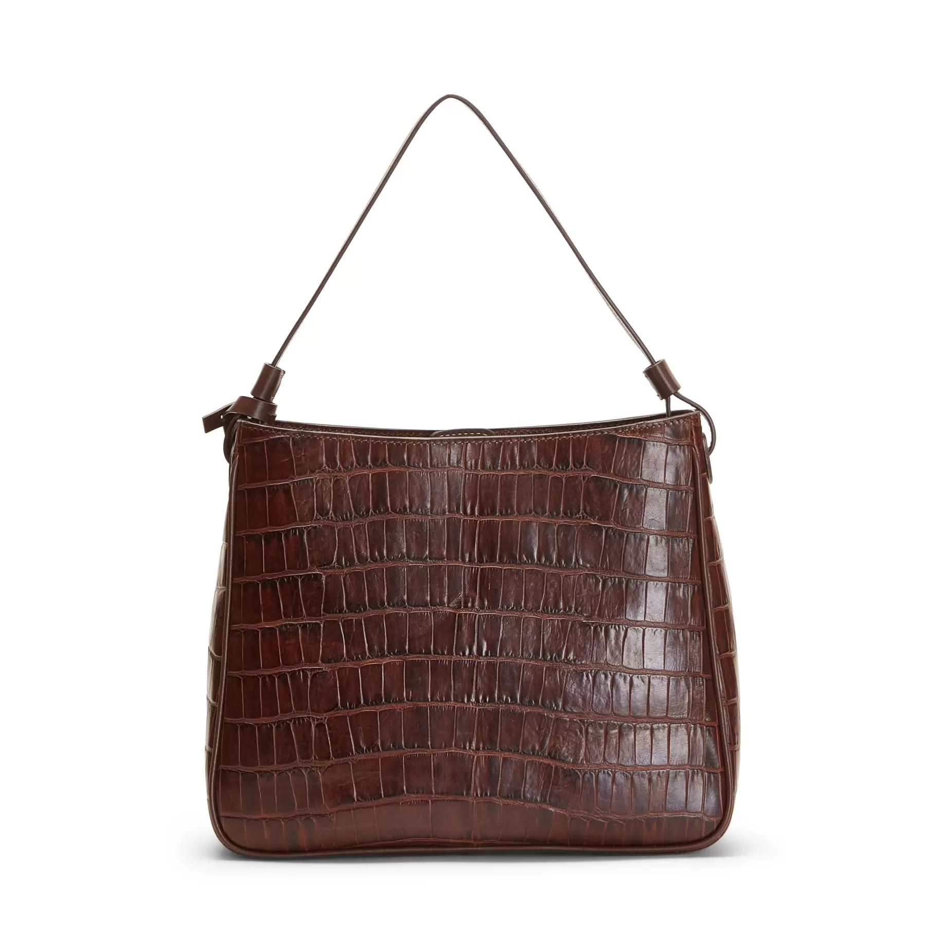 Sale Fratelli Rossetti Shoulder bag Royal in pelle colore marrone-