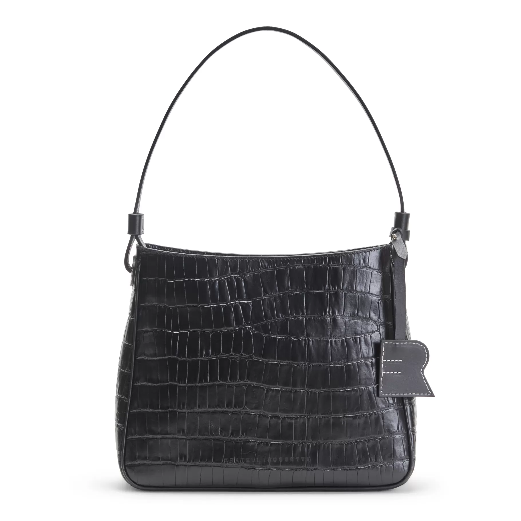 Hot Fratelli Rossetti Shoulder bag Royal in pelle colore nero-