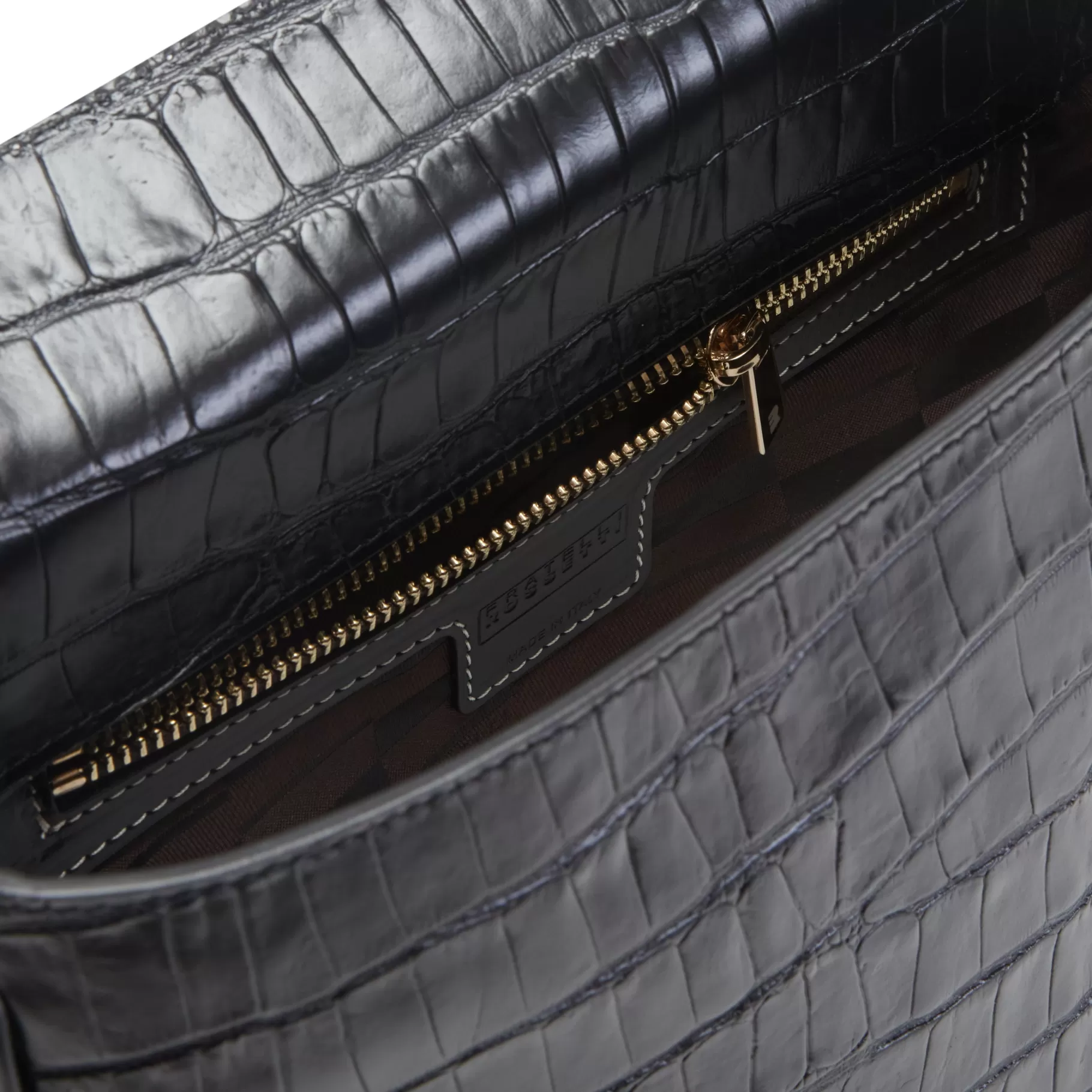 Hot Fratelli Rossetti Shoulder bag Royal in pelle colore nero-