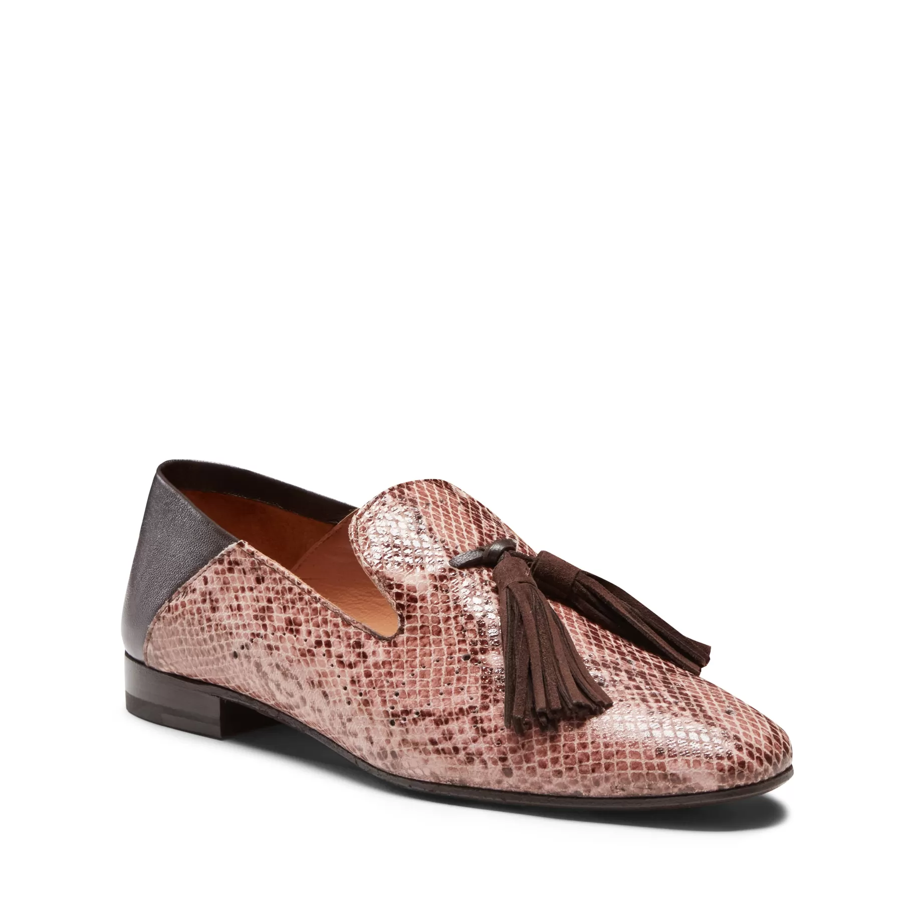 Fashion Fratelli Rossetti Slipper Hobo in pelle colore - Cipria