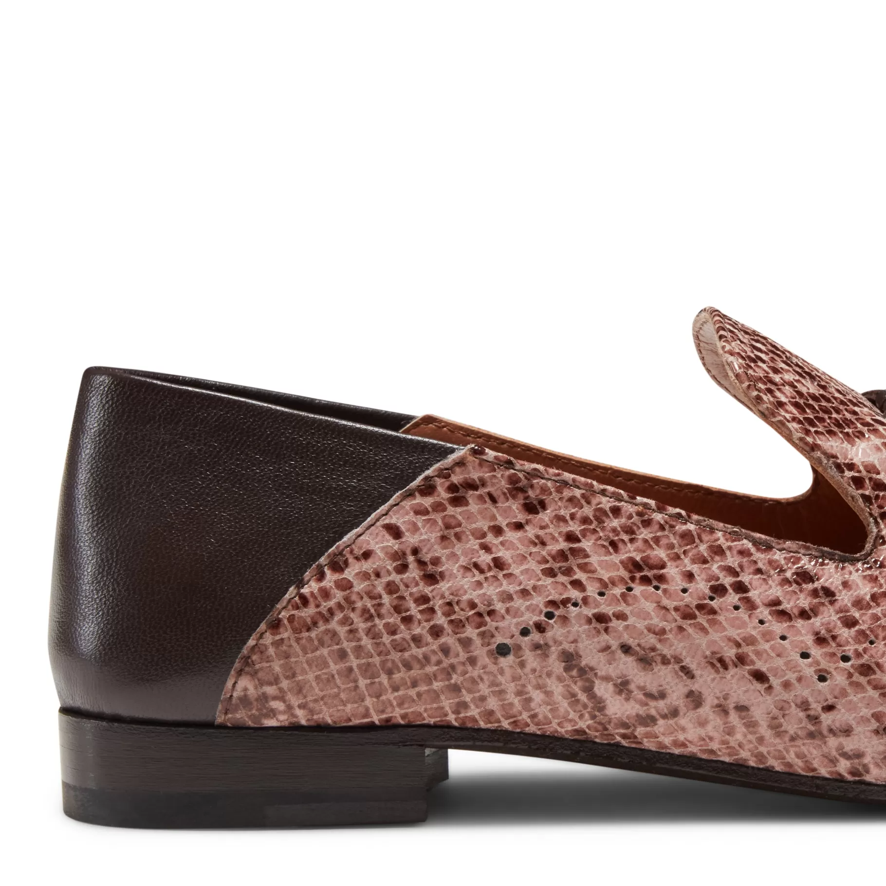 Fashion Fratelli Rossetti Slipper Hobo in pelle colore - Cipria