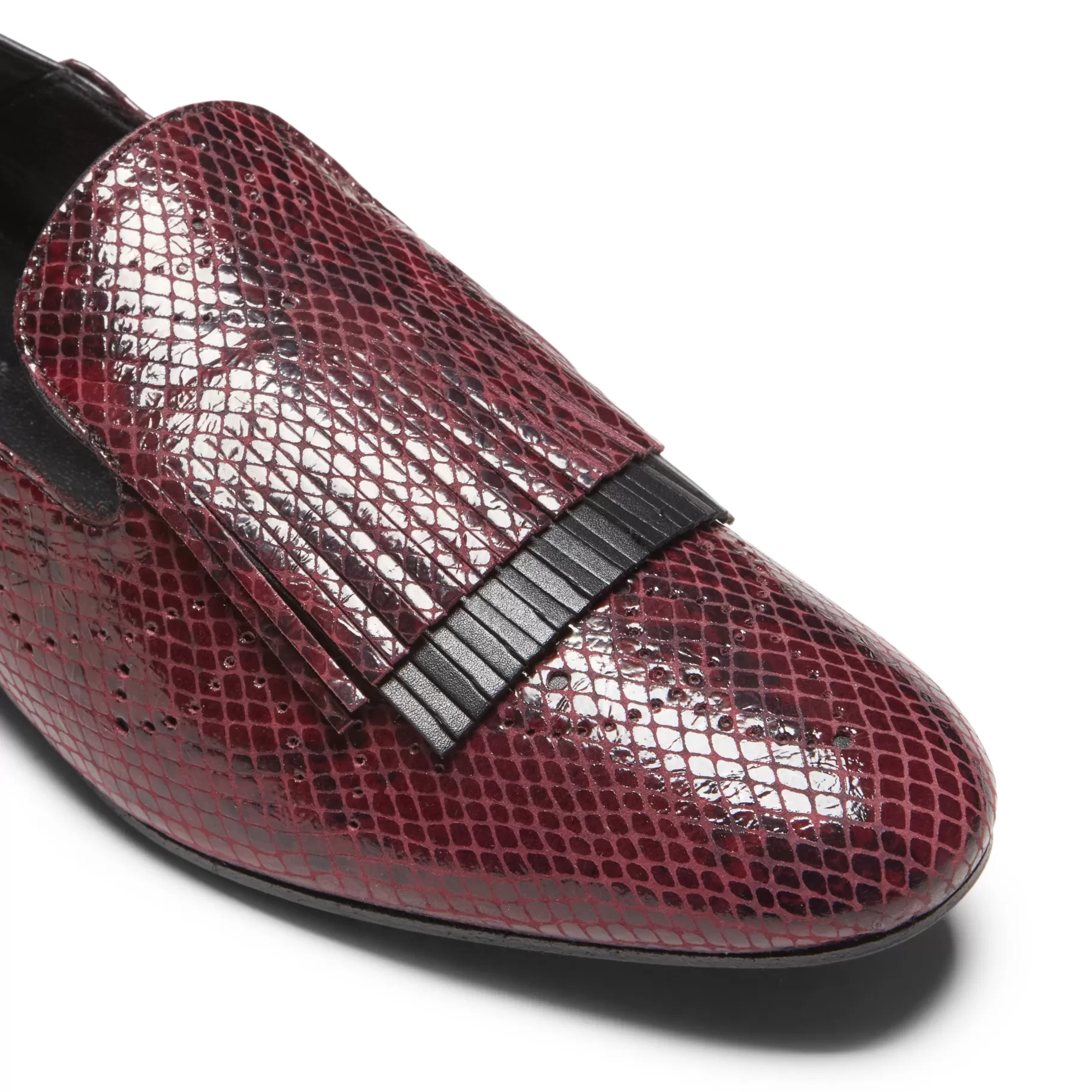 Hot Fratelli Rossetti Slipper Hobo in pelle colore - Prugna