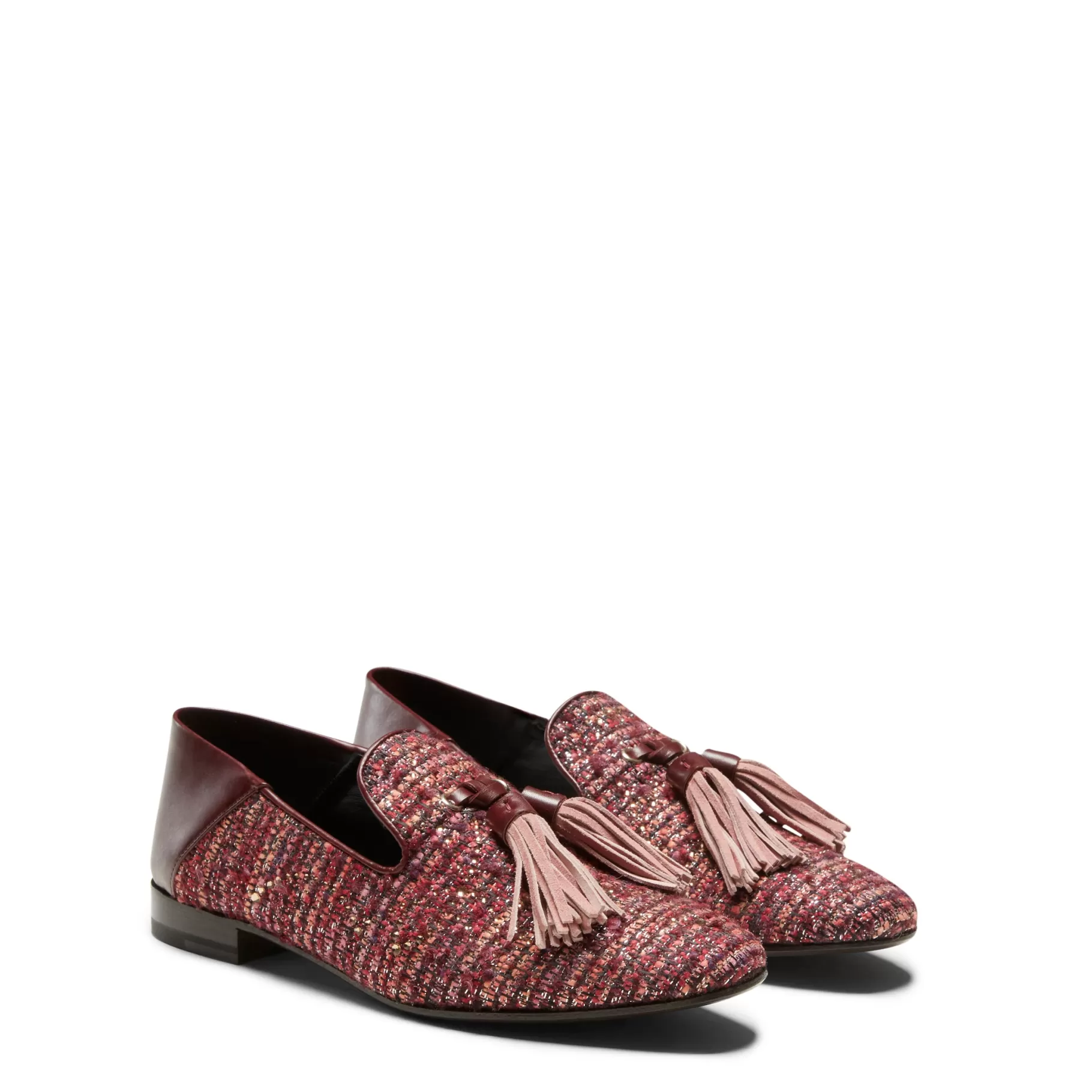 Sale Fratelli Rossetti Slipper Hobo in tessuto colore corvilla- Corvilla/Argento
