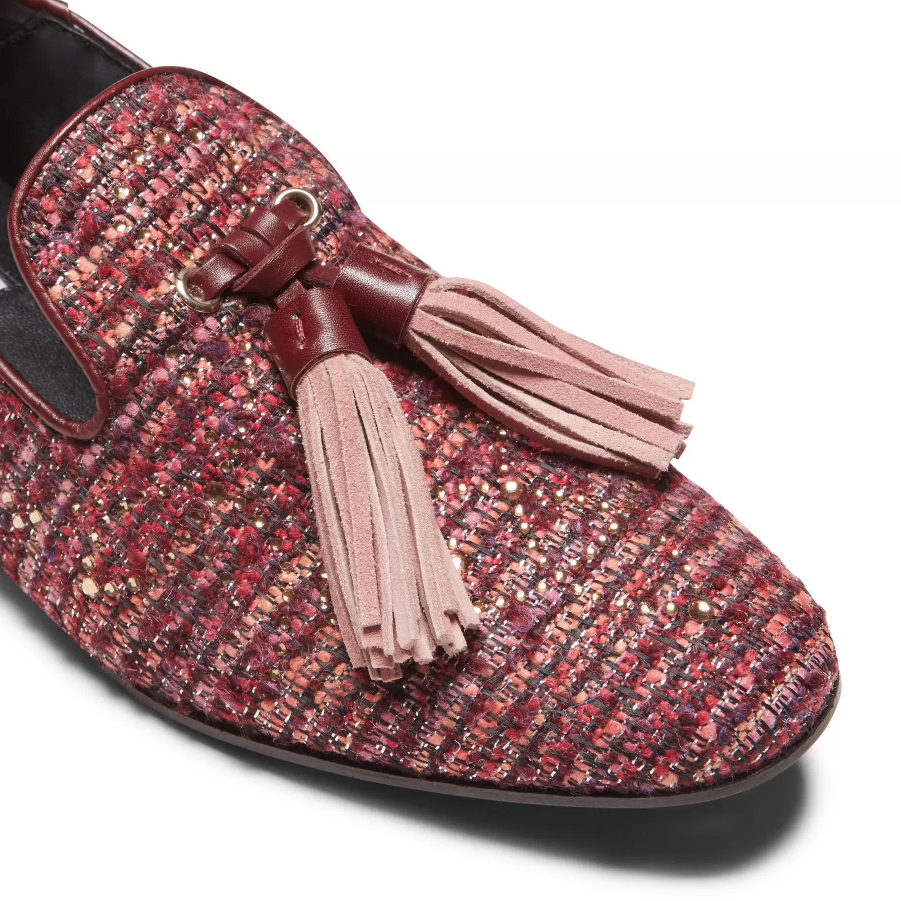Sale Fratelli Rossetti Slipper Hobo in tessuto colore corvilla- Corvilla/Argento