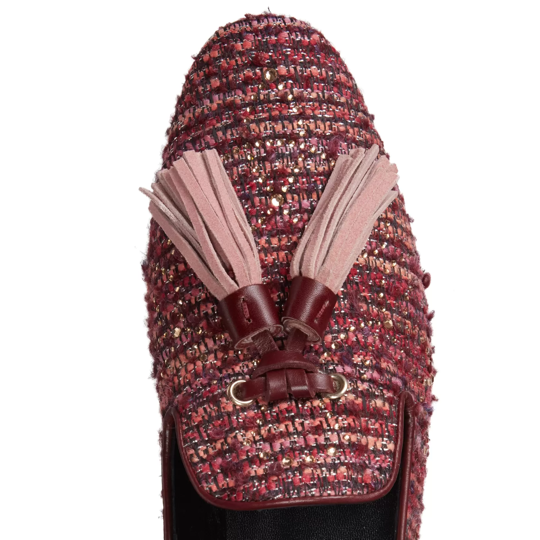 Sale Fratelli Rossetti Slipper Hobo in tessuto colore corvilla- Corvilla/Argento