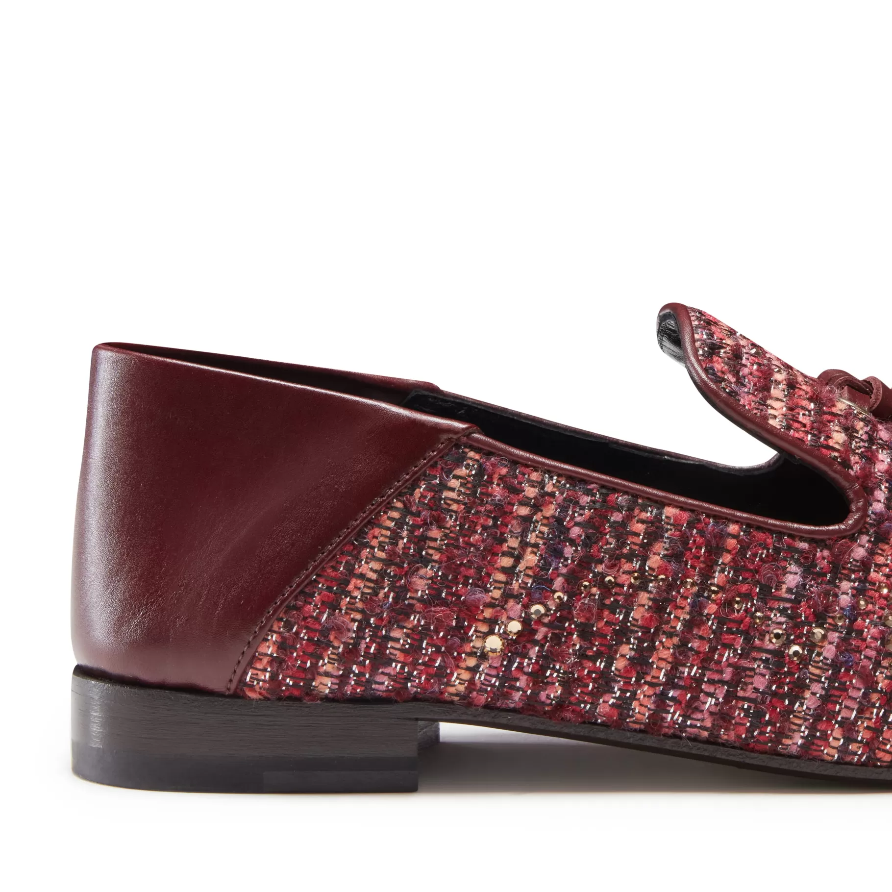 Sale Fratelli Rossetti Slipper Hobo in tessuto colore corvilla- Corvilla/Argento