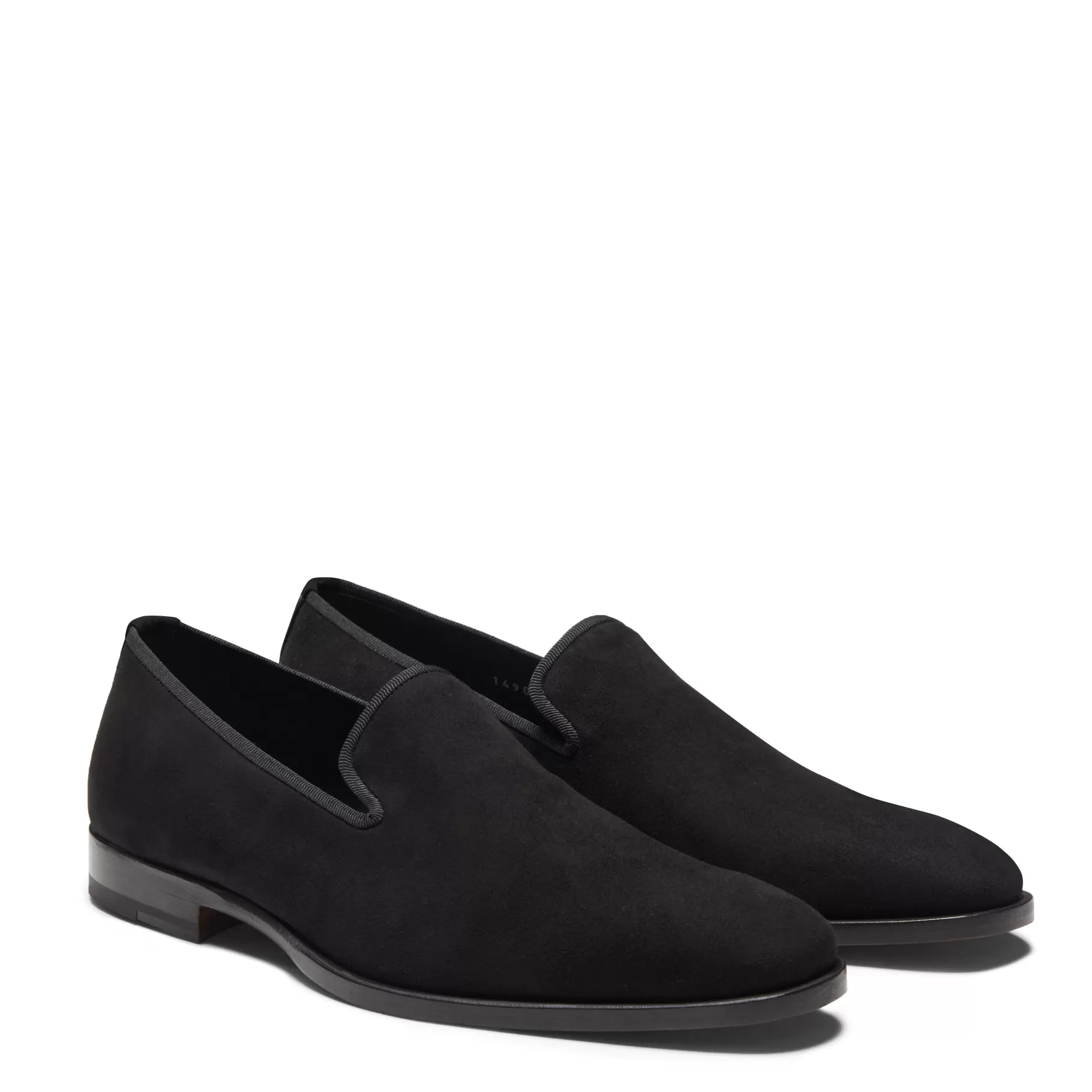 Store Fratelli Rossetti Slipper in suede colore - Nero