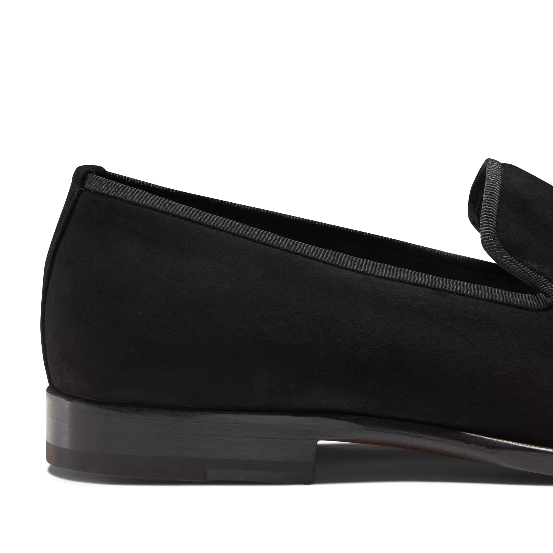 Store Fratelli Rossetti Slipper in suede colore - Nero