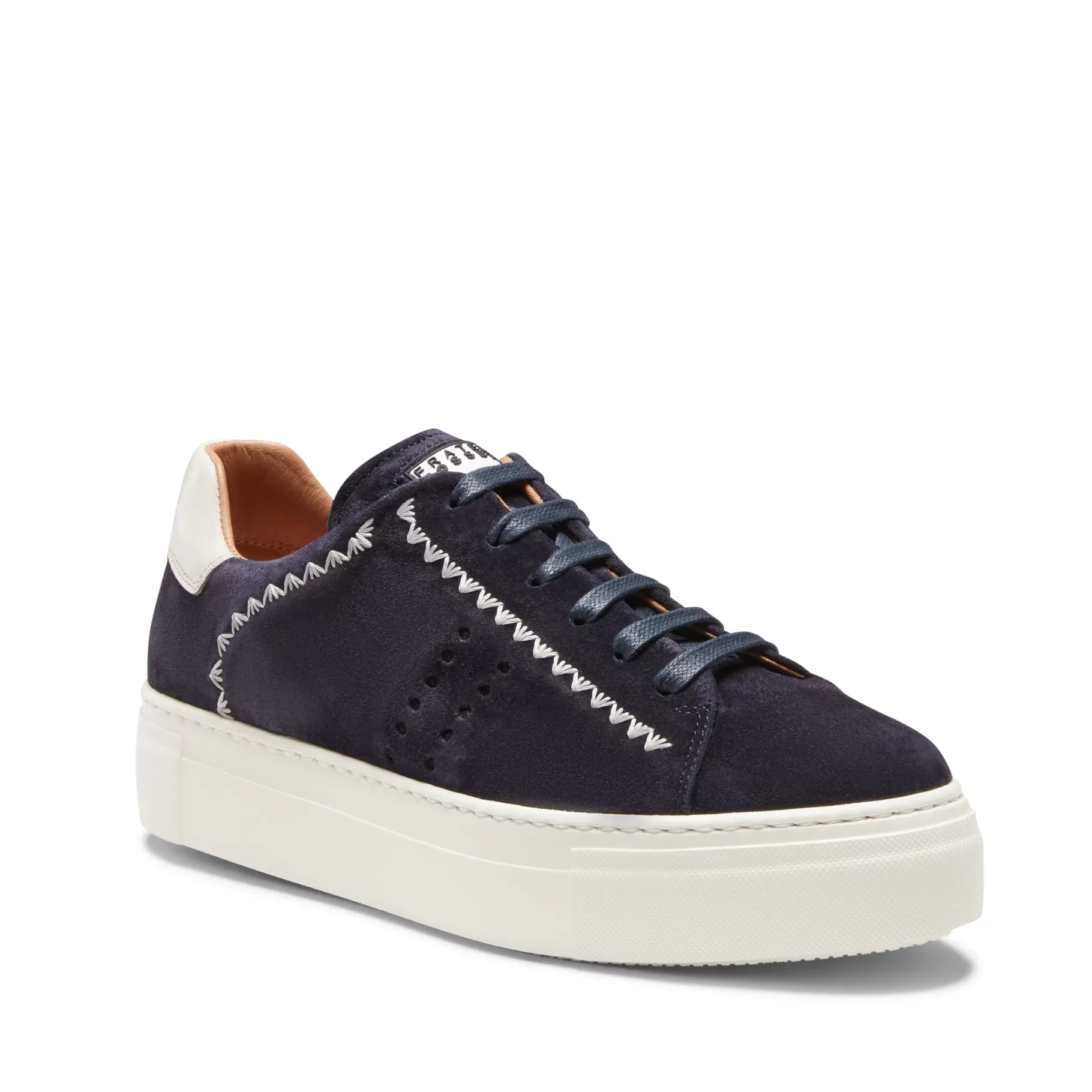 Best Sale Fratelli Rossetti Sneaker da donna in suede colore blu - Navy