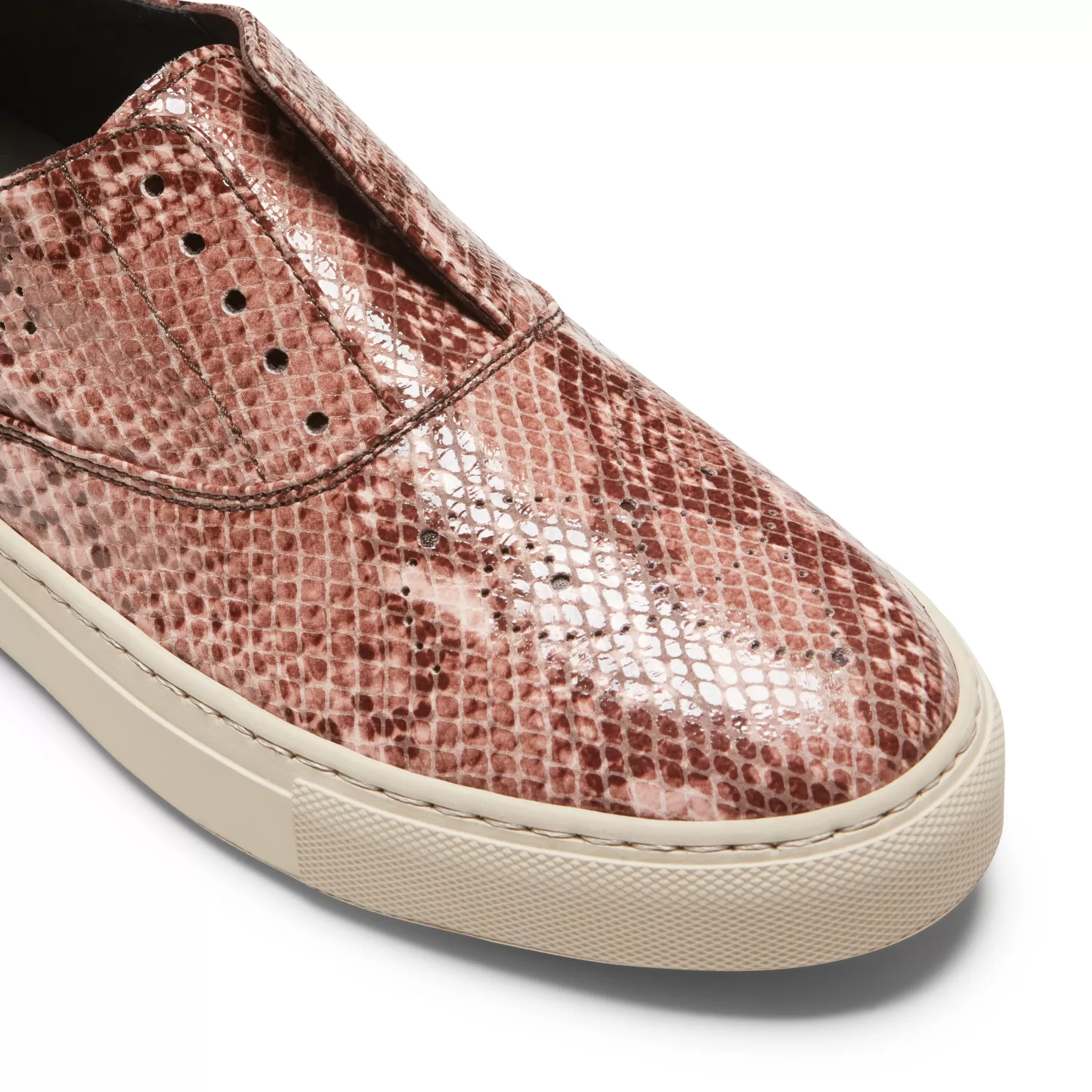 Store Fratelli Rossetti Sneaker Hobo Sport in pelle colore - Cipria