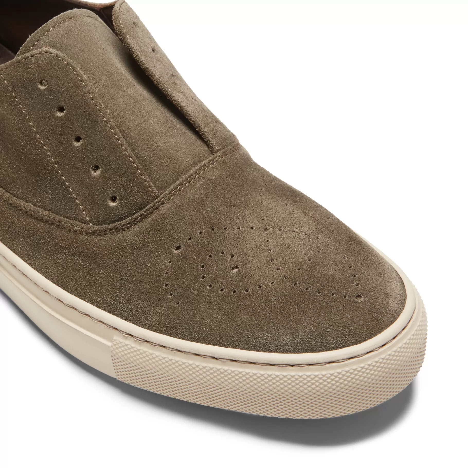 Hot Fratelli Rossetti Sneaker Hobo Sport in suede colore - Alga