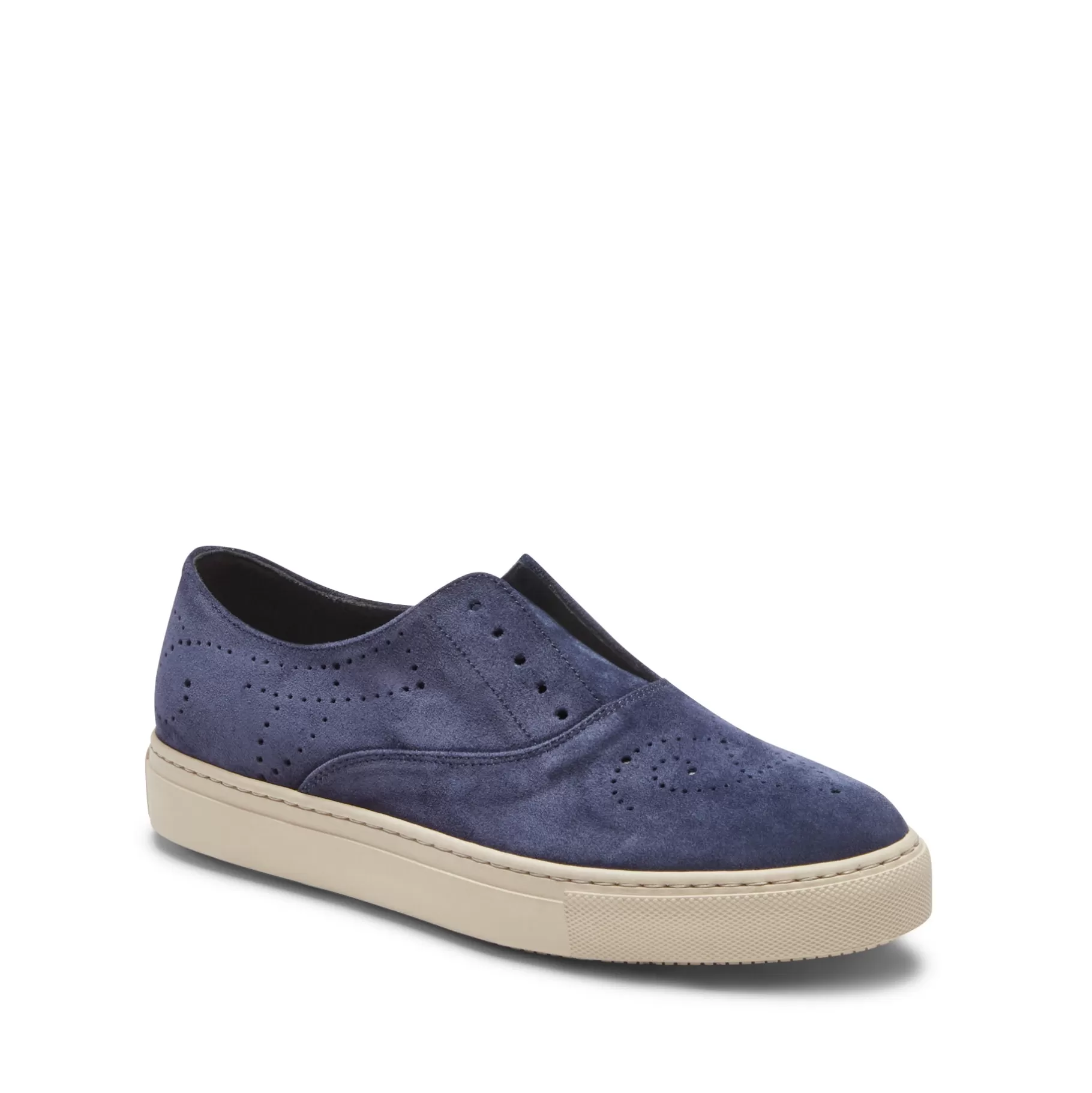 Outlet Fratelli Rossetti Sneaker Hobo Sport in suede colore blu - Marine