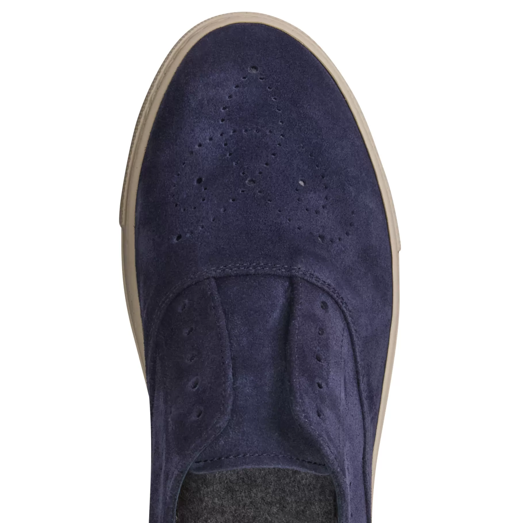 Outlet Fratelli Rossetti Sneaker Hobo Sport in suede colore blu - Marine