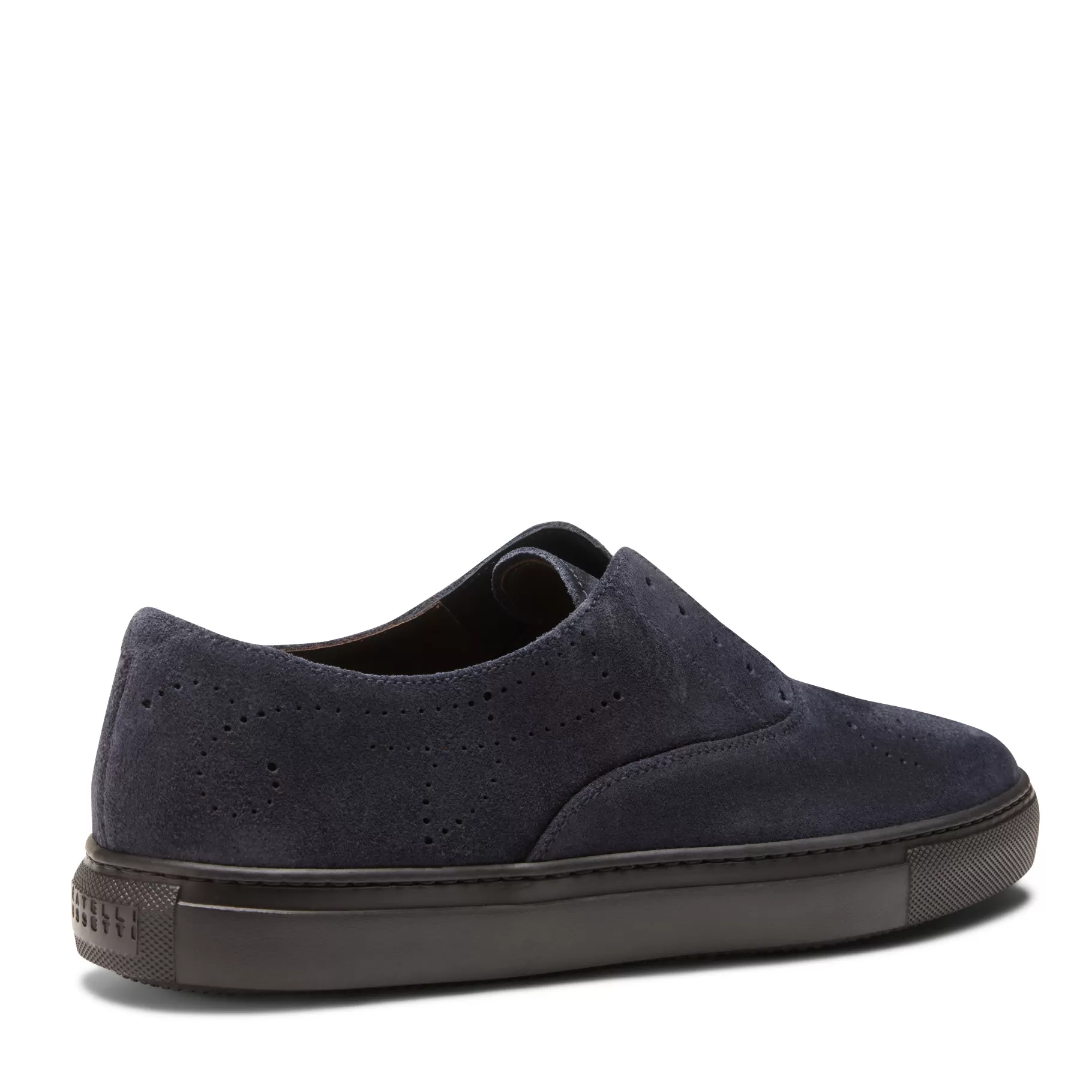 Store Fratelli Rossetti Sneaker Hobo Sport in suede colore blu - Marine