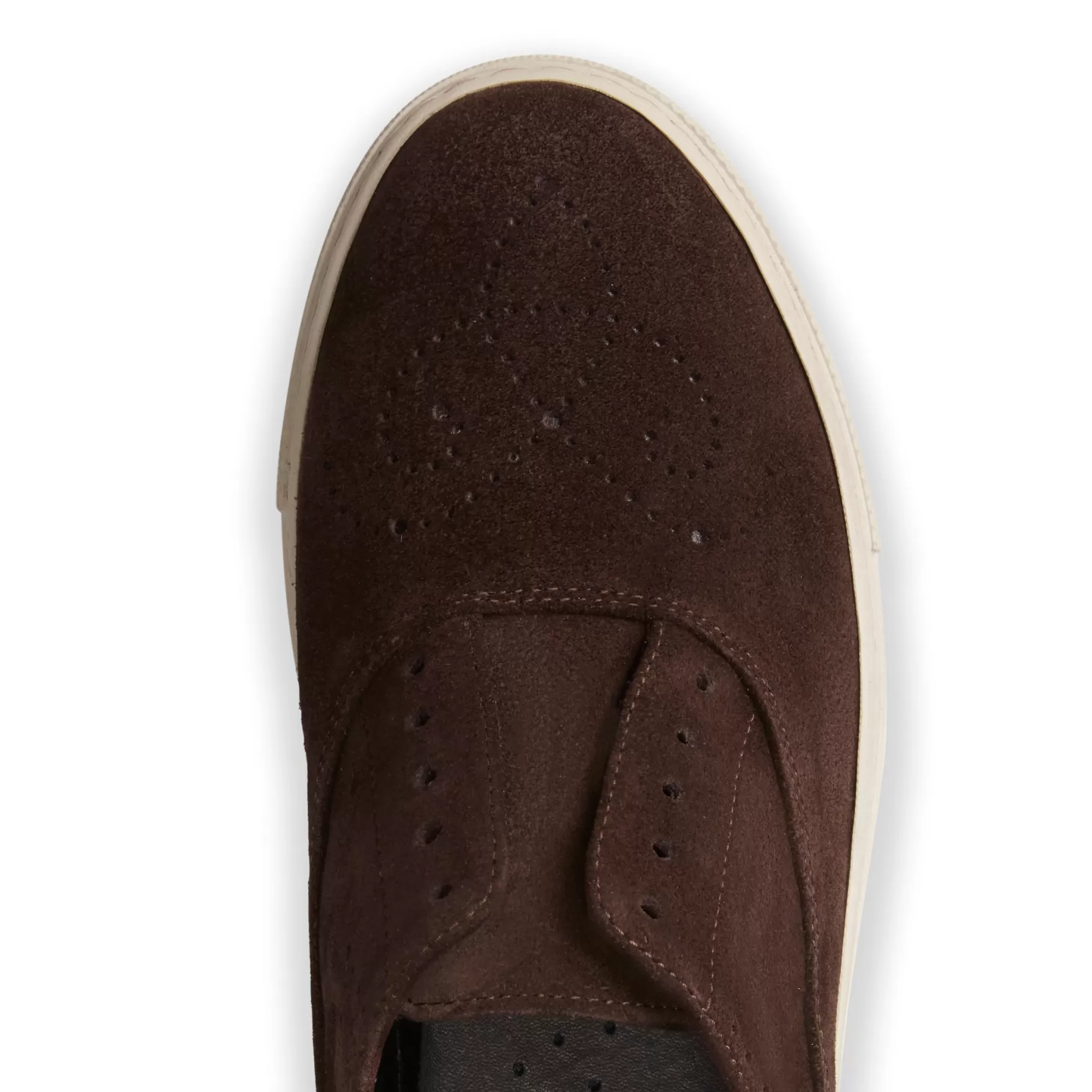 Shop Fratelli Rossetti Sneaker Hobo Sport in suede colore - Cacao
