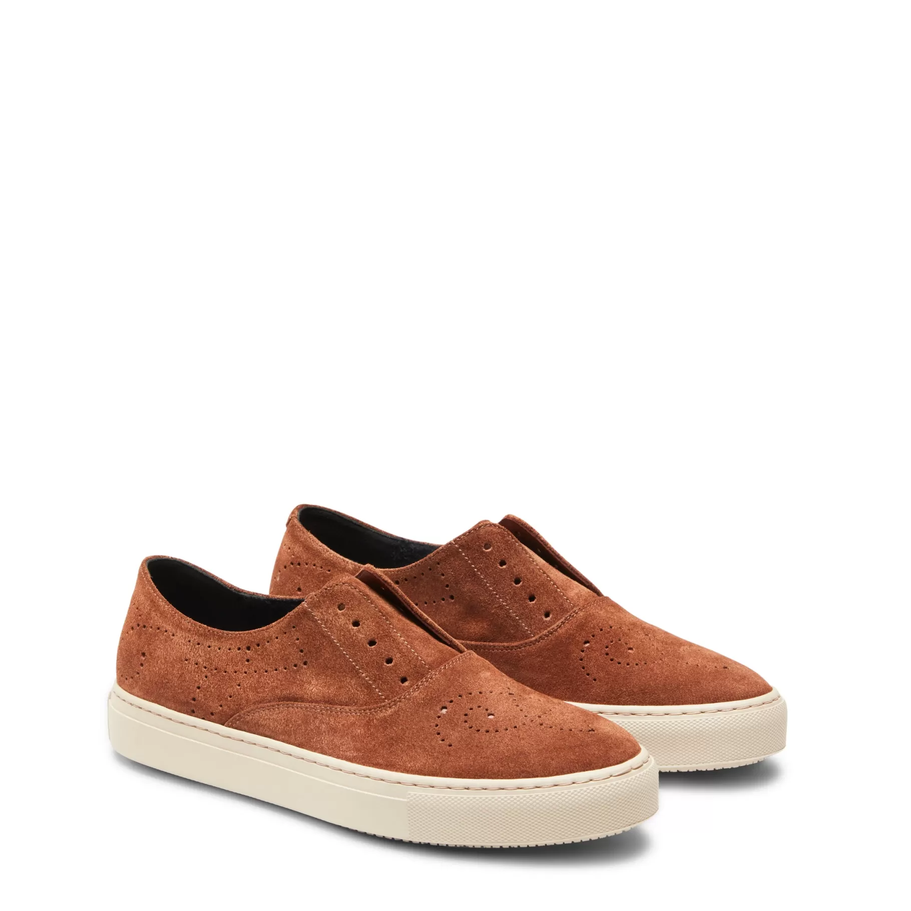 Sale Fratelli Rossetti Sneaker Hobo Sport in suede colore - Cognac