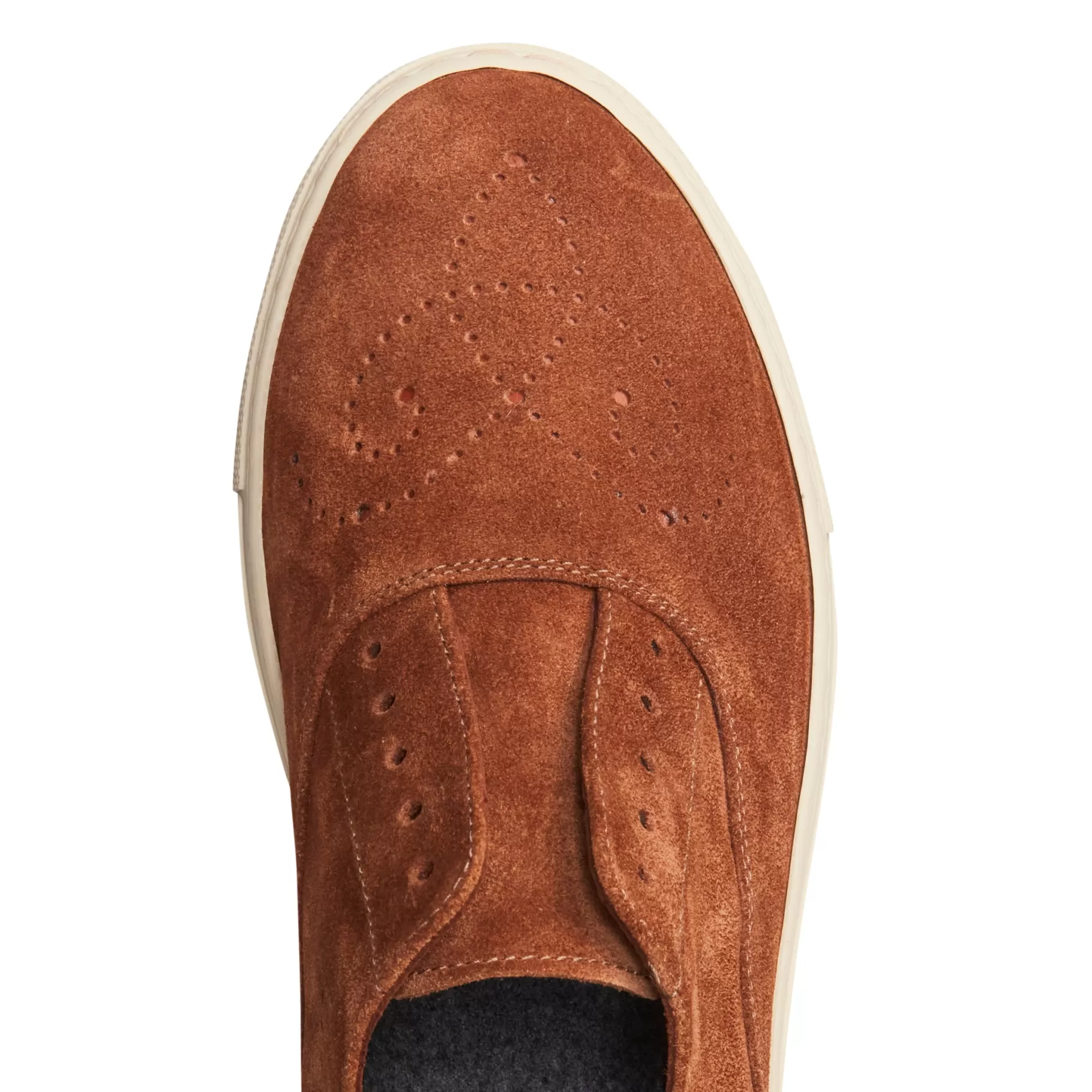 Sale Fratelli Rossetti Sneaker Hobo Sport in suede colore - Cognac