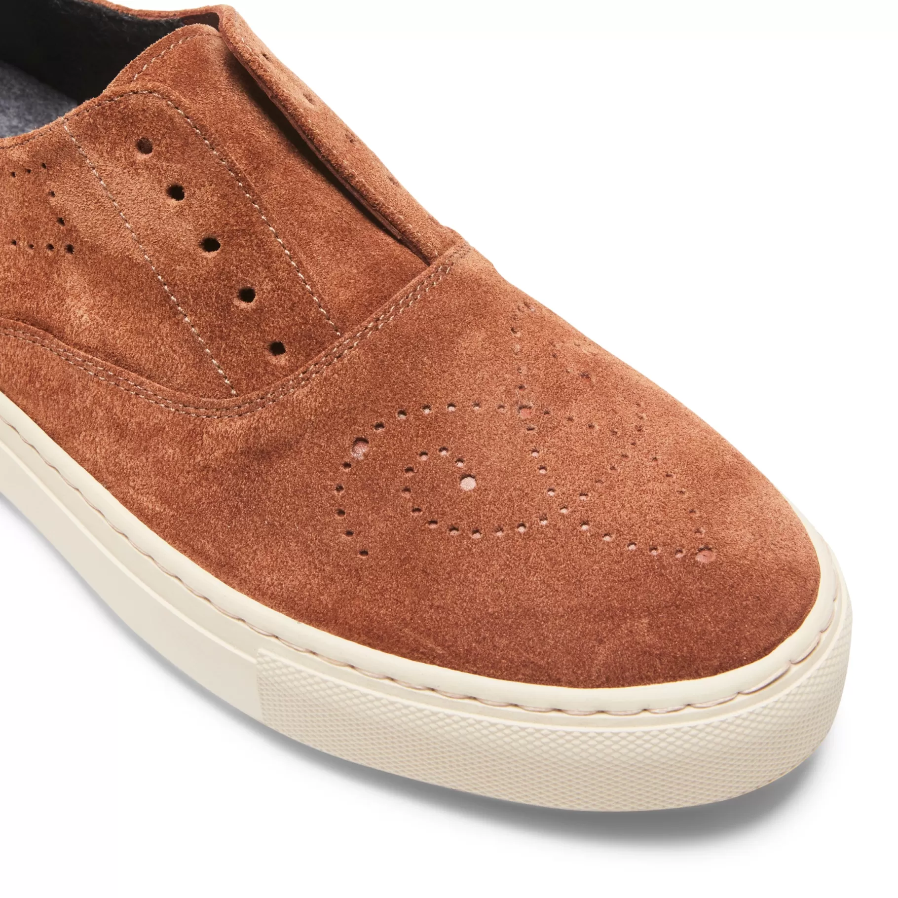Sale Fratelli Rossetti Sneaker Hobo Sport in suede colore - Cognac