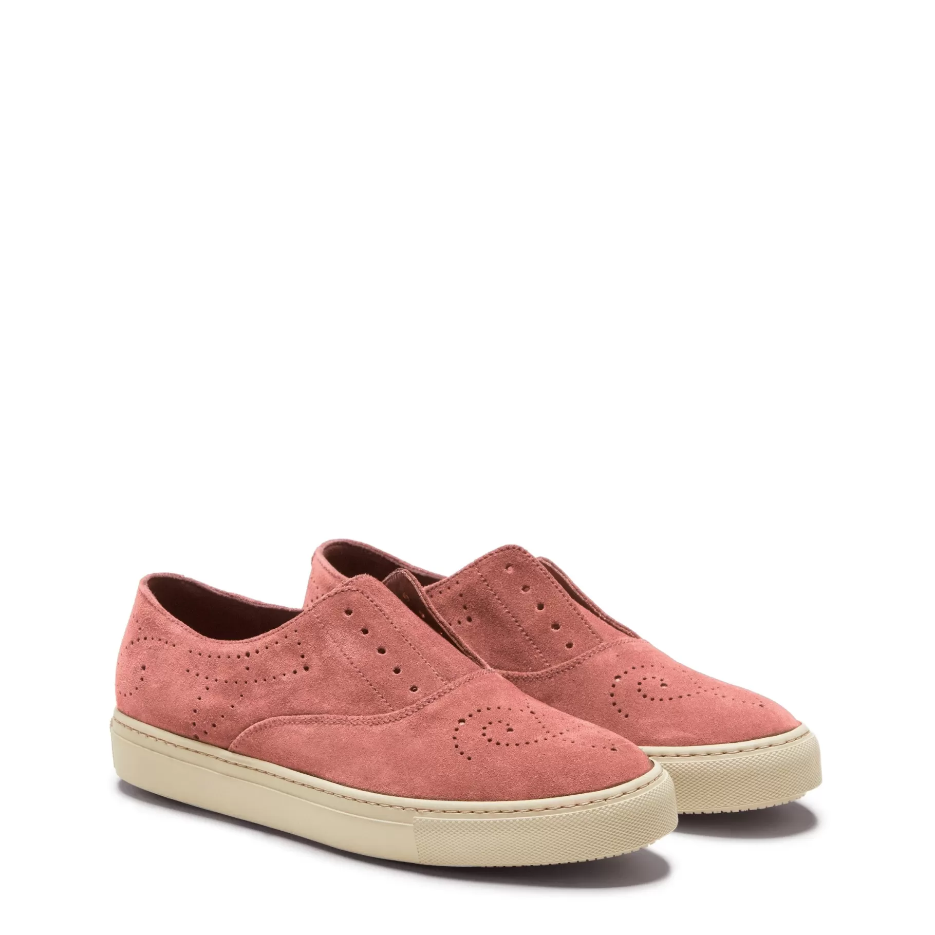 Fashion Fratelli Rossetti Sneaker Hobo Sport in suede colore - Litchi