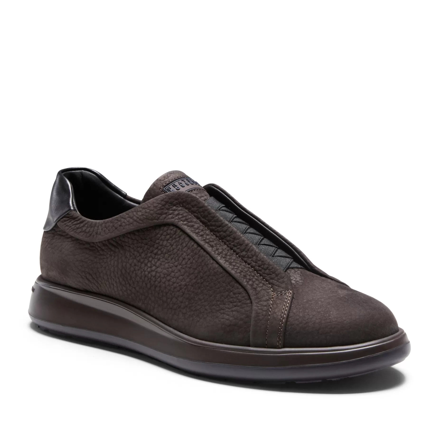 Outlet Fratelli Rossetti Sneaker in nabuk colore - Cacao
