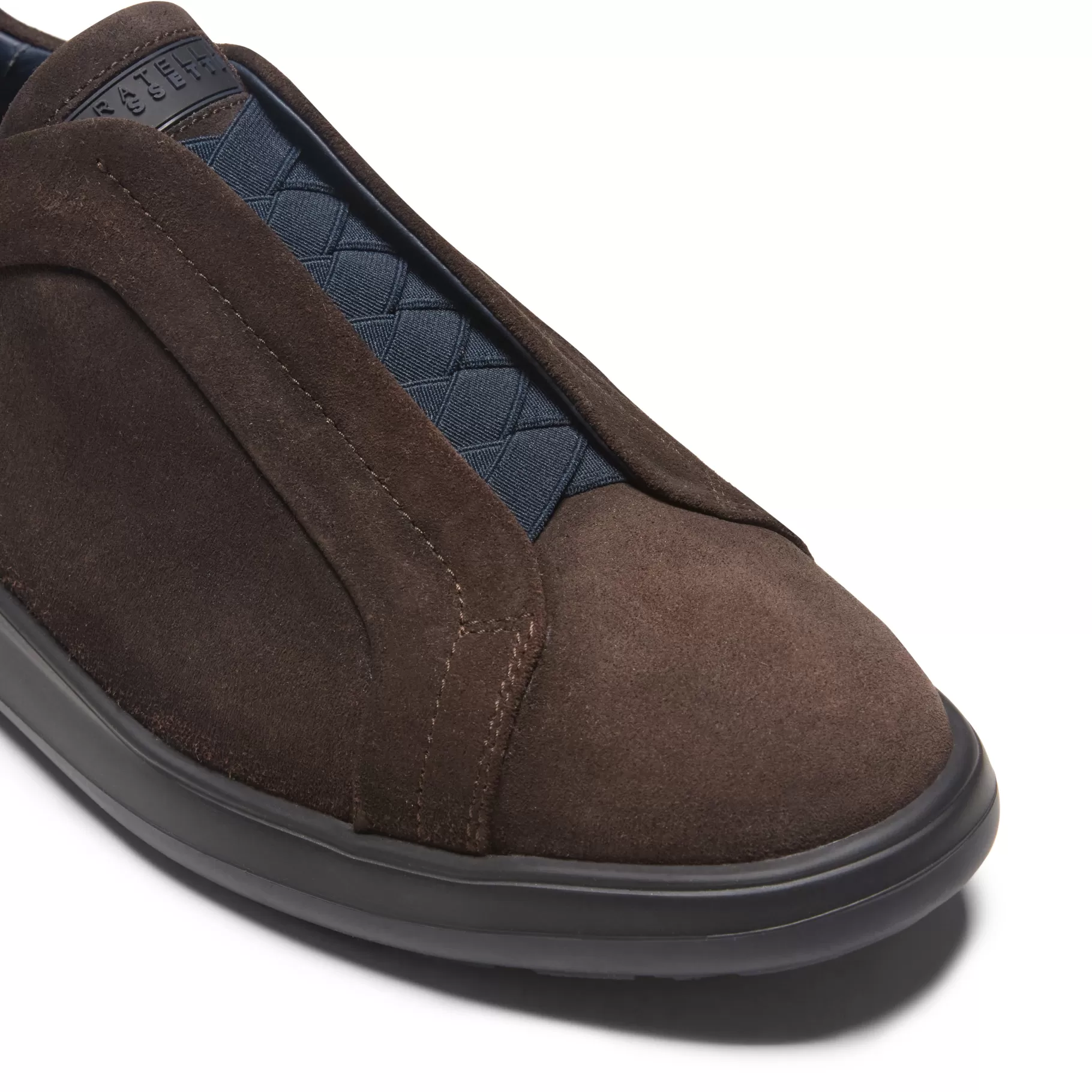Outlet Fratelli Rossetti Sneaker in nabuk colore - Cacao