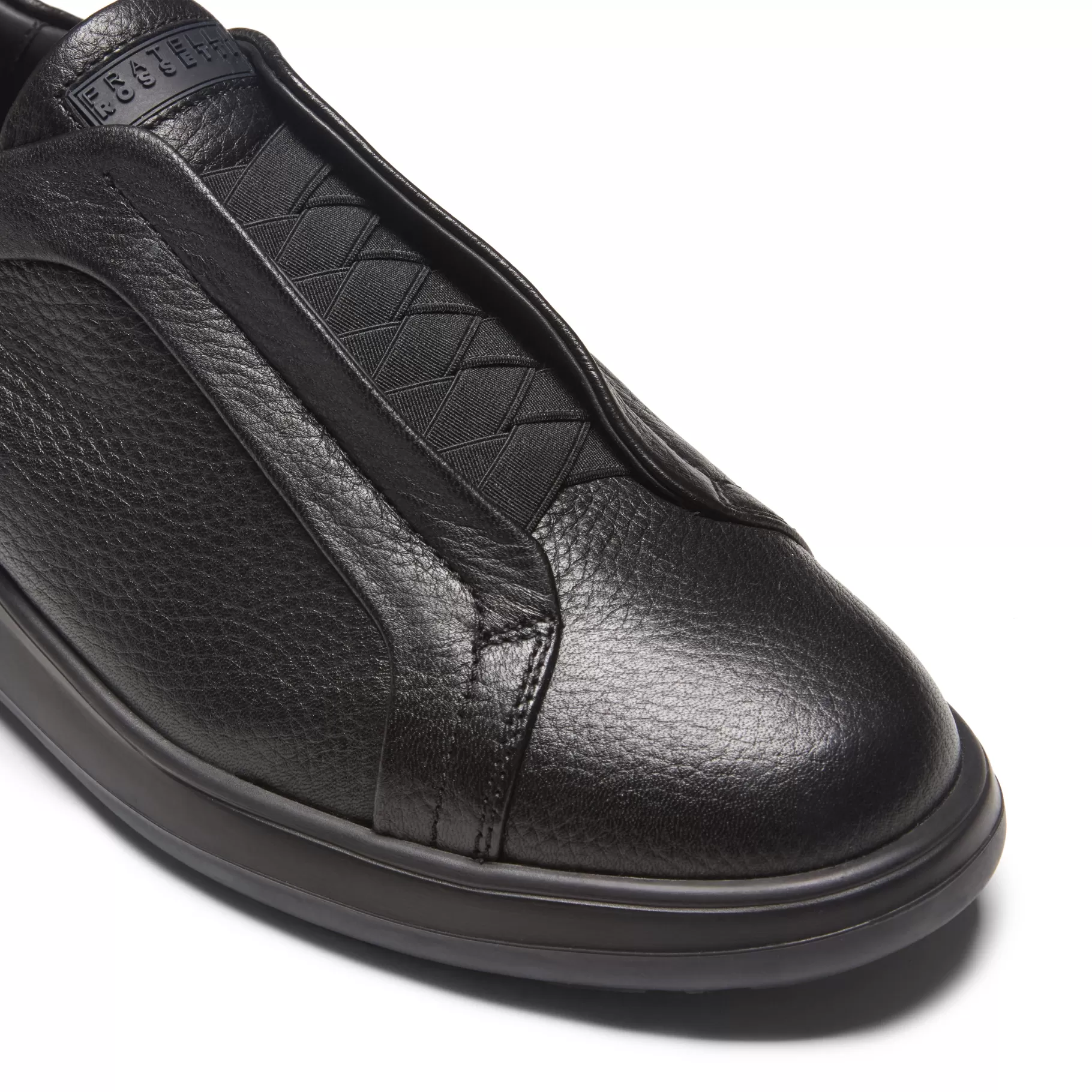 Cheap Fratelli Rossetti Sneaker in pelle colore - Nero